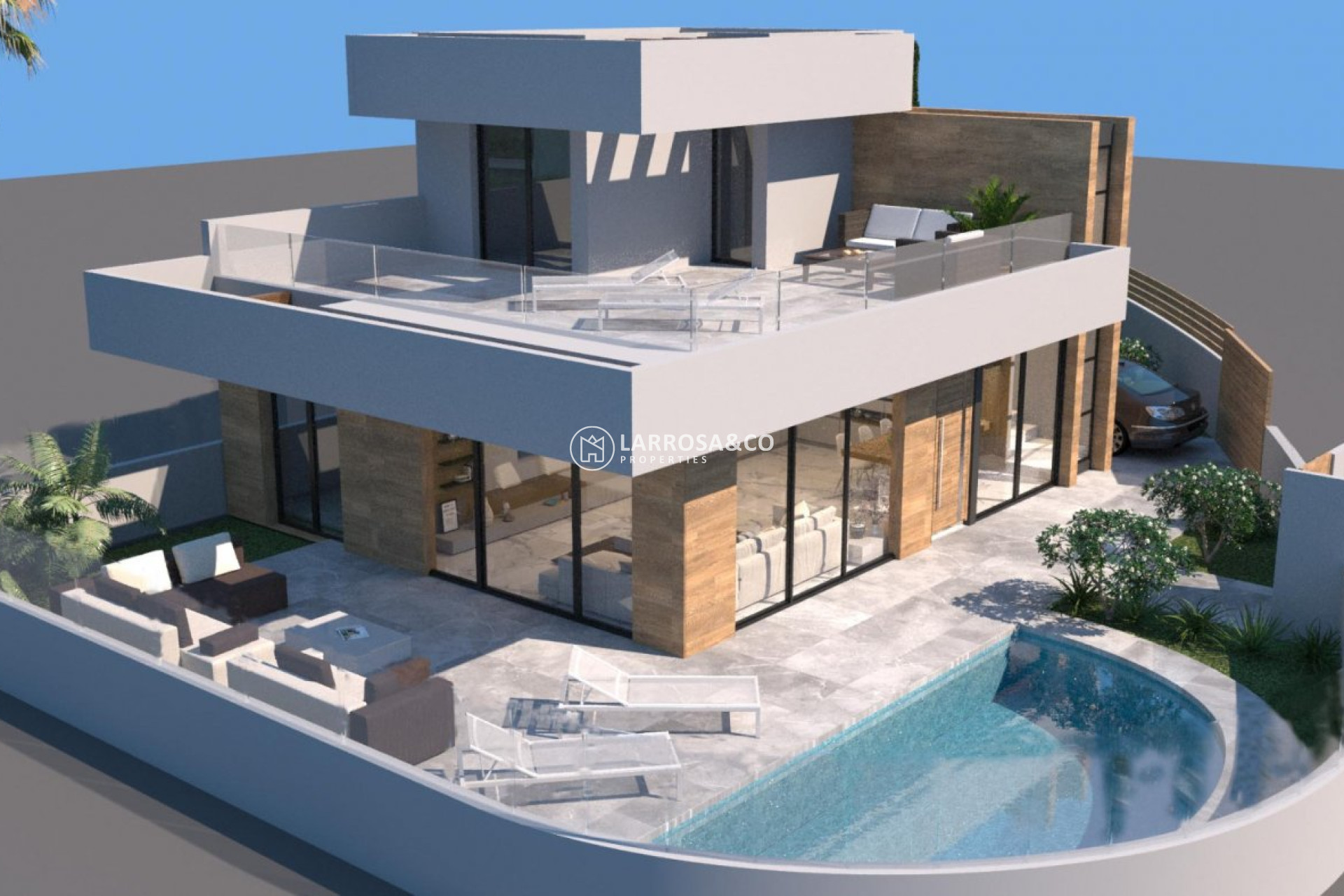 New build - Detached House/Villa - Rojales - JUNTO CAMPO DE GOLF LA MARQUESA