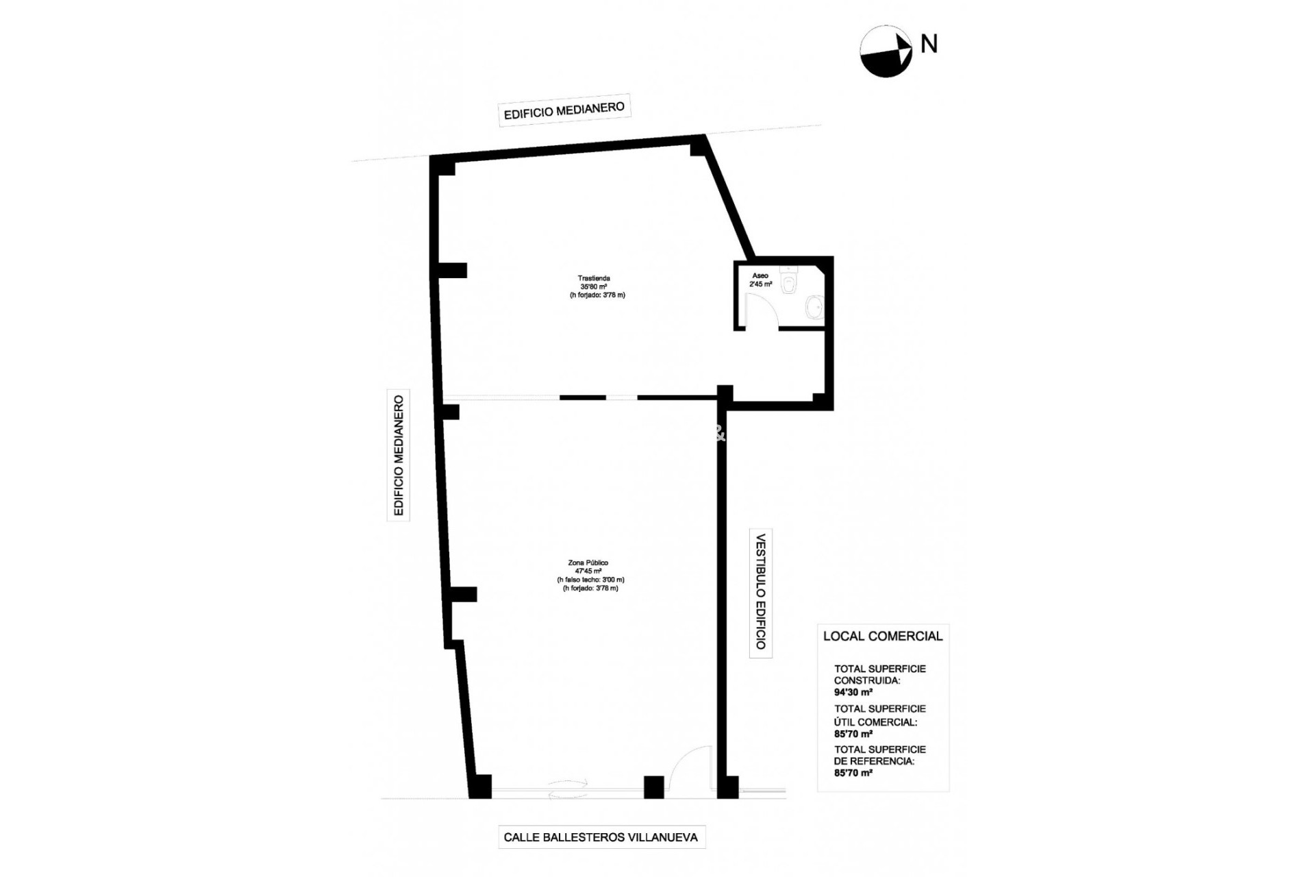 A Vendre - Commercial space - Orihuela - Zona Centro