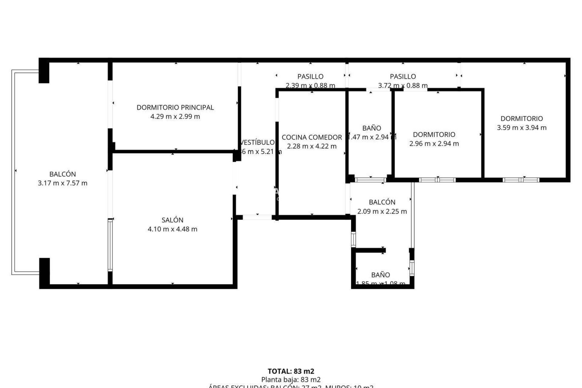 A Vendre - Penthouse  - Torrevieja - Playa de los Naufragos
