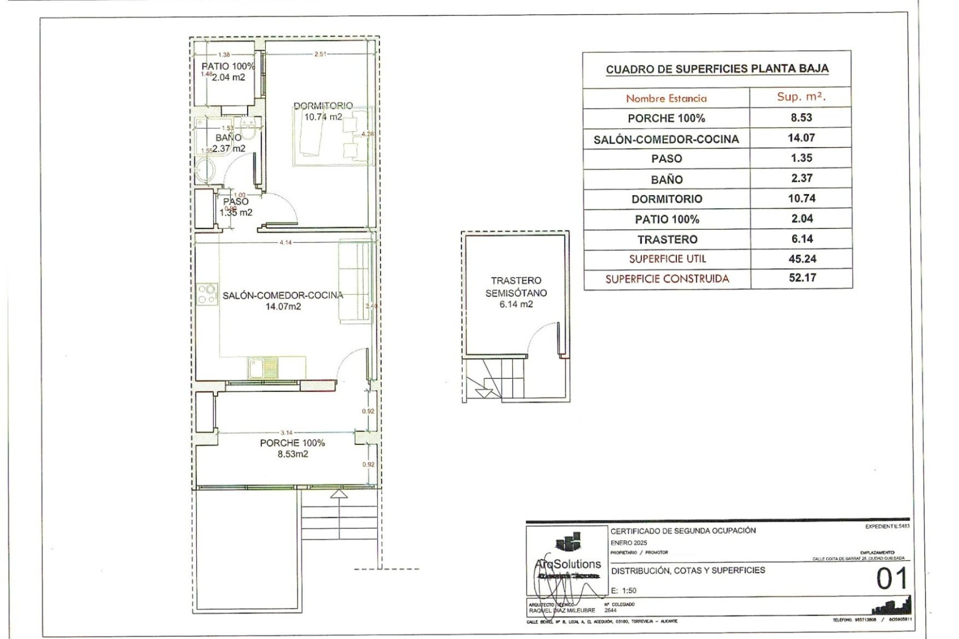 A Vendre - Semi-detached house - Ciudad Quesada - Costa Blanca