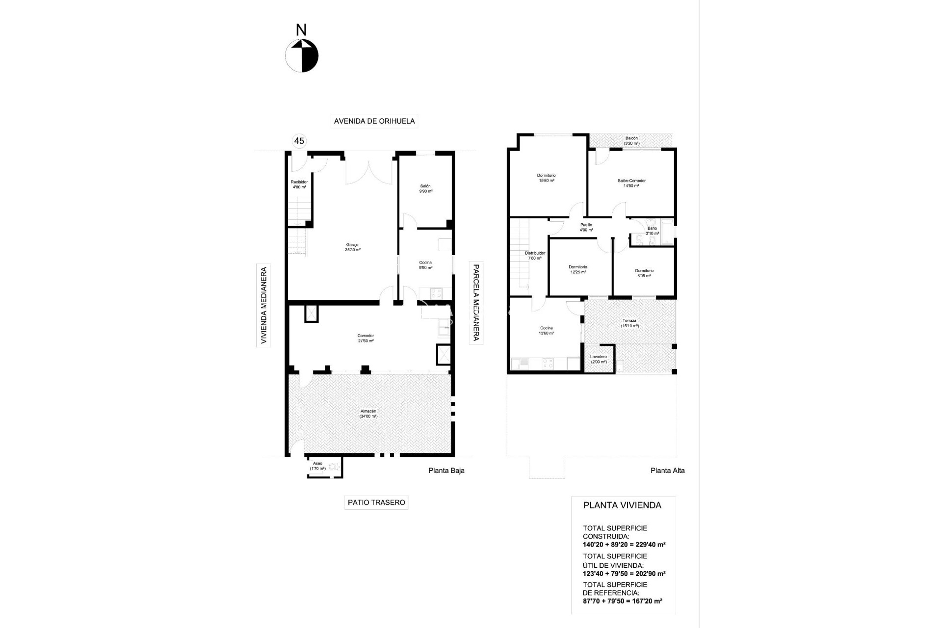 A Vendre - Semi-detached house - Orihuela - Molins-Campaneta-San Bartolomé