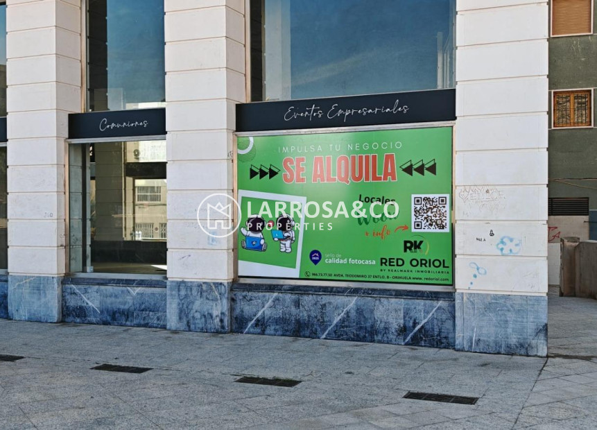 Alquiler larga estancia - Local - Orihuela - Zona Centro