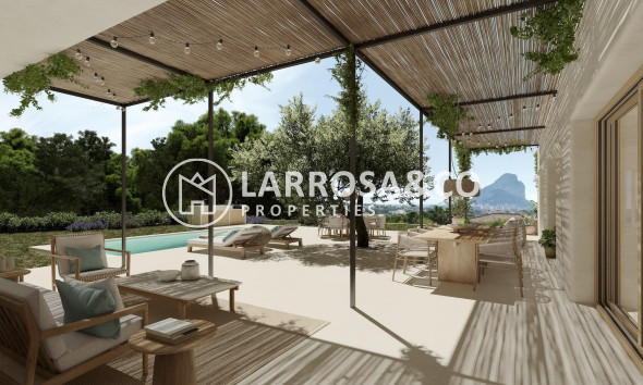 Detached House/Villa - New build - Calpe - Partida Garduix