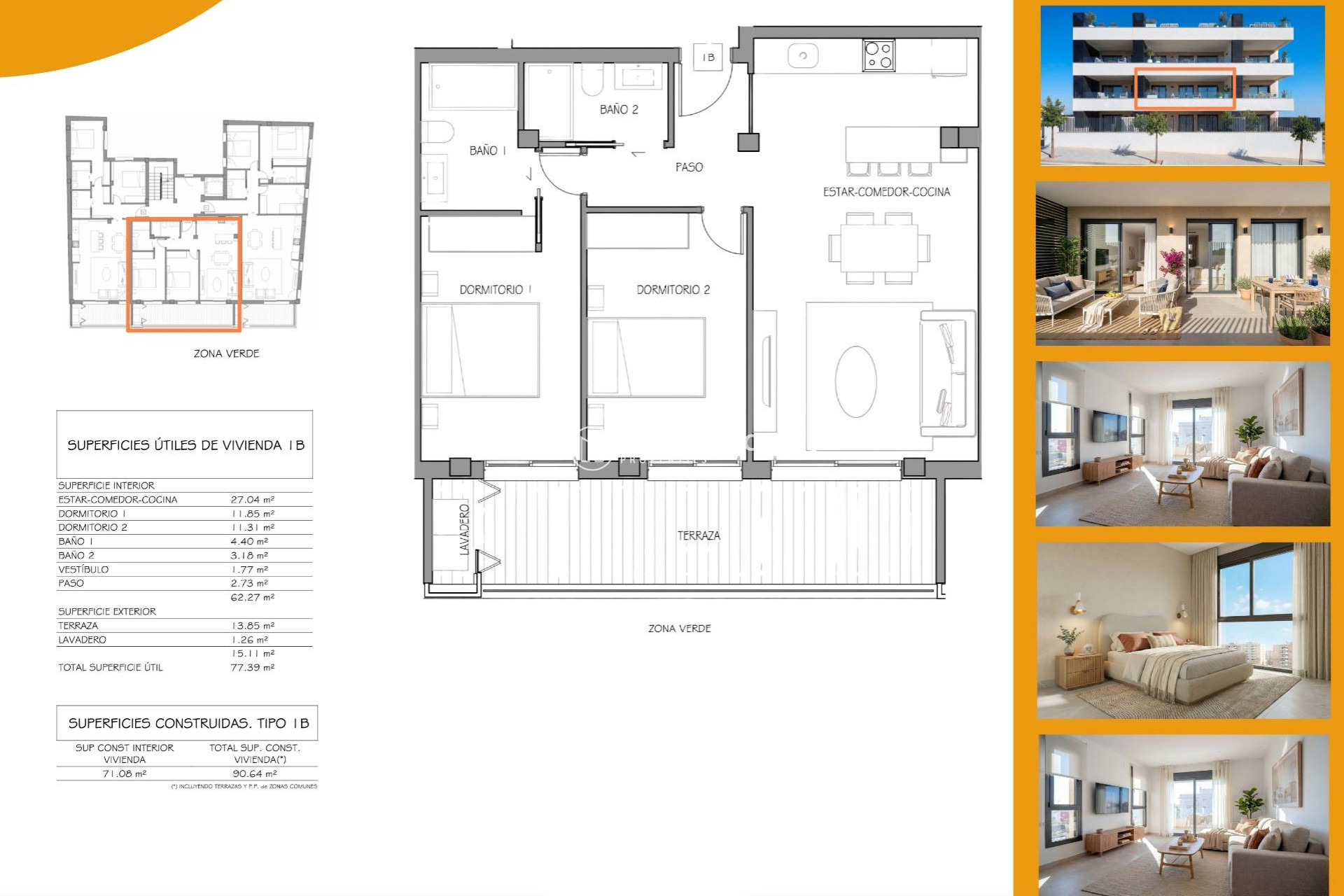 New build - Apartment - Benijofar - Pueblo