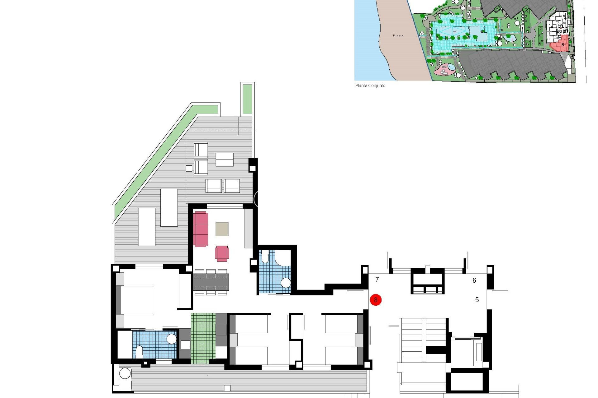 New build - Apartment - Denia - L´Estanyó (Marinas)