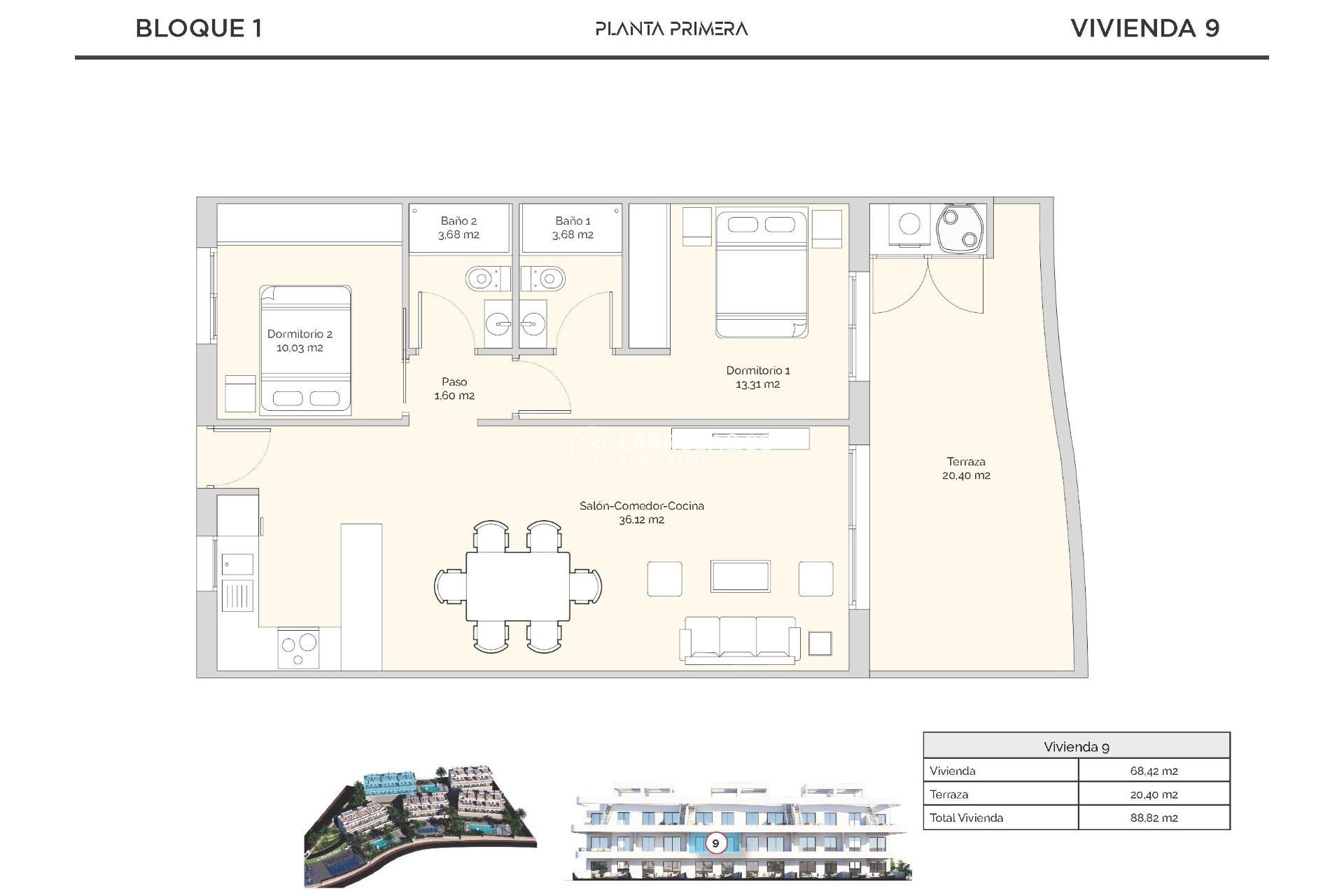 New build - Apartment - Finestrat - Puig Campana Golf