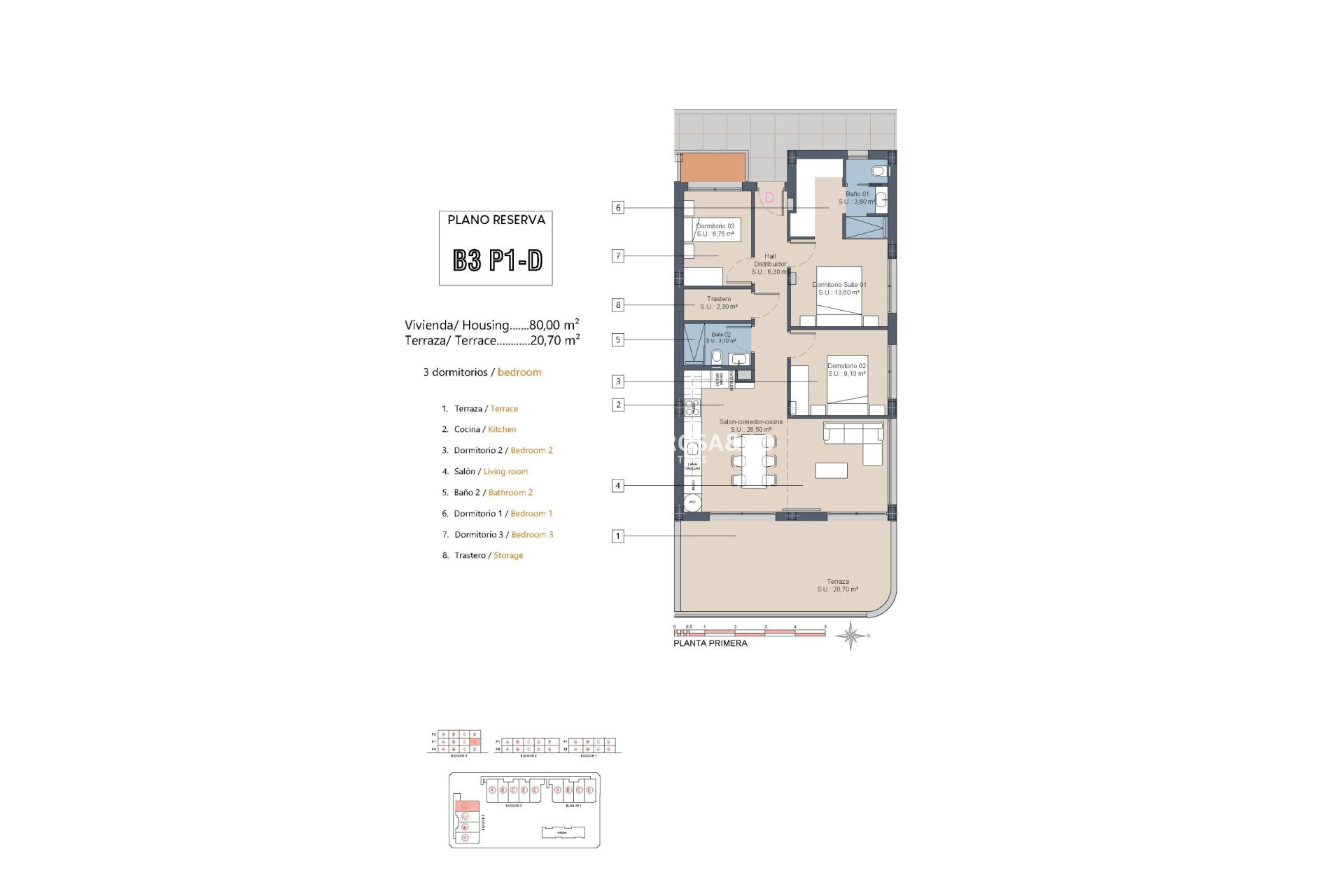 New build - Apartment - Los Alcázares - Serena Golf