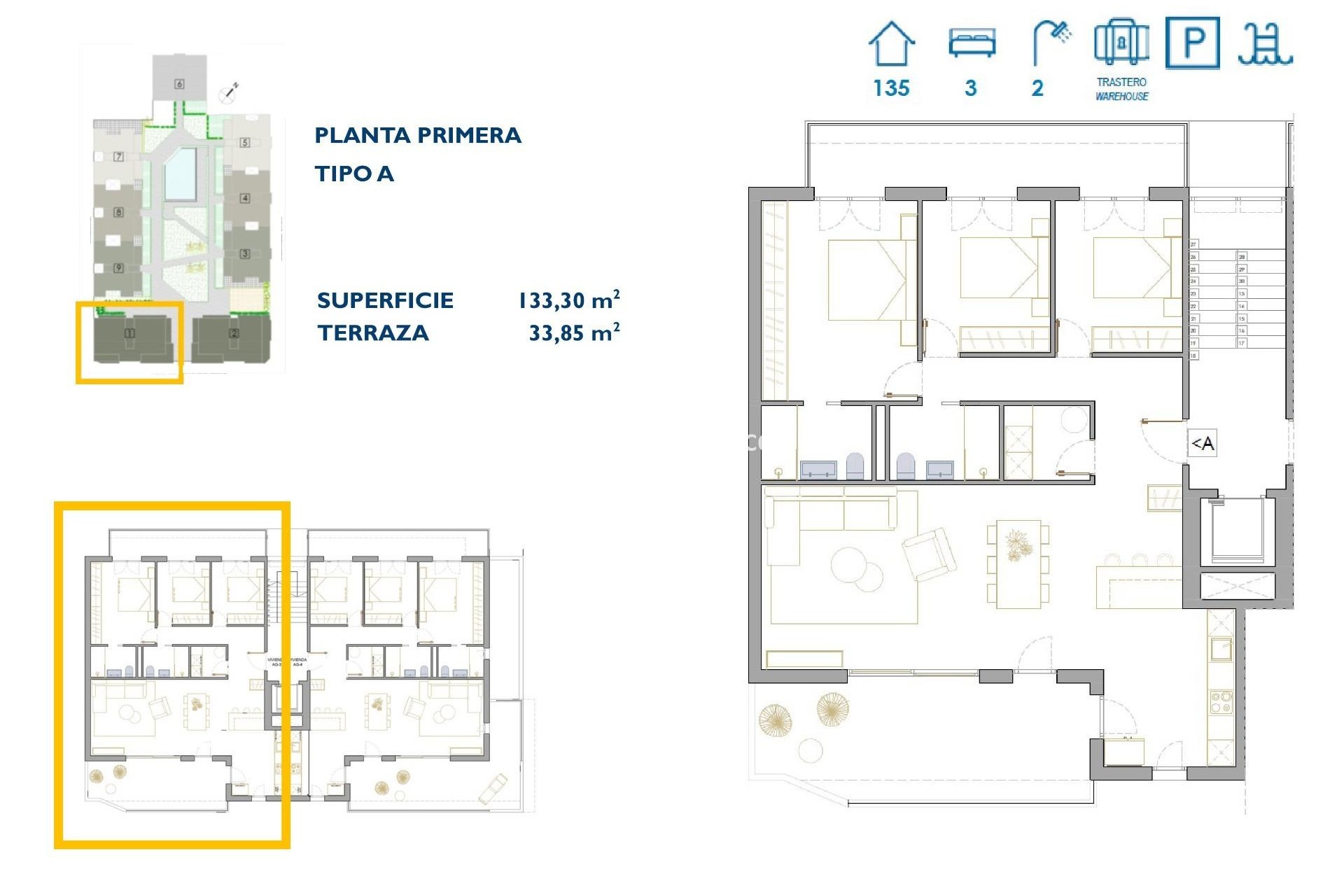 New build - Apartment - San Pedro del Pinatar - Pueblo