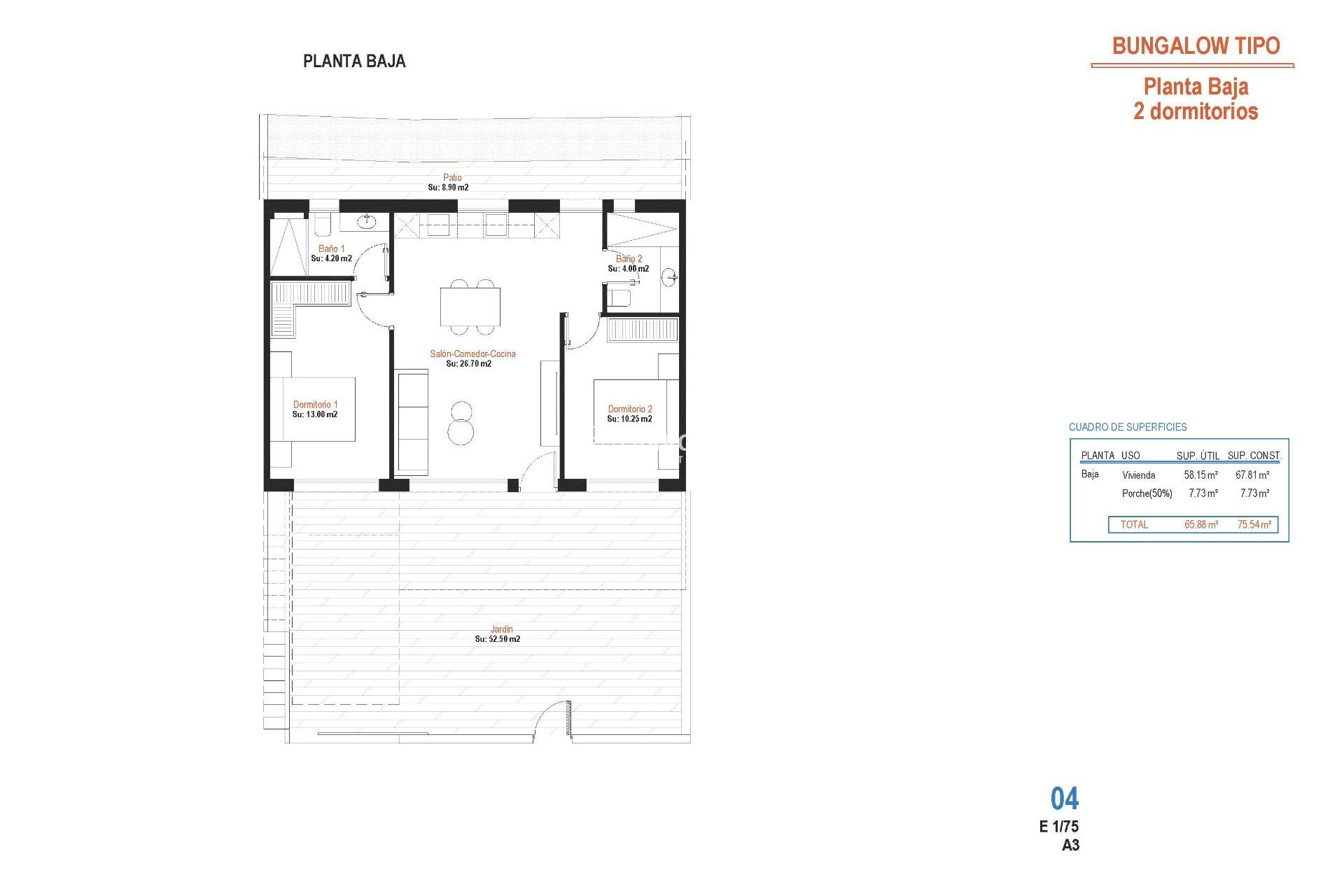 New build - Bungalow - Alhama de Murcia - Condado de Alhama