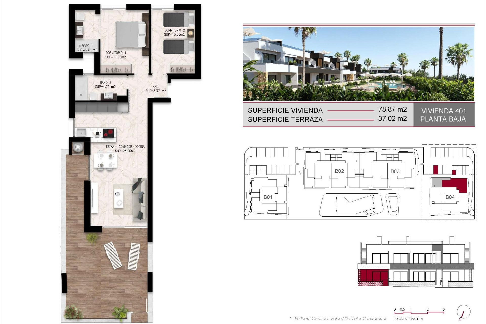 New build - Bungalow - Ciudad Quesada - Lo Marabú