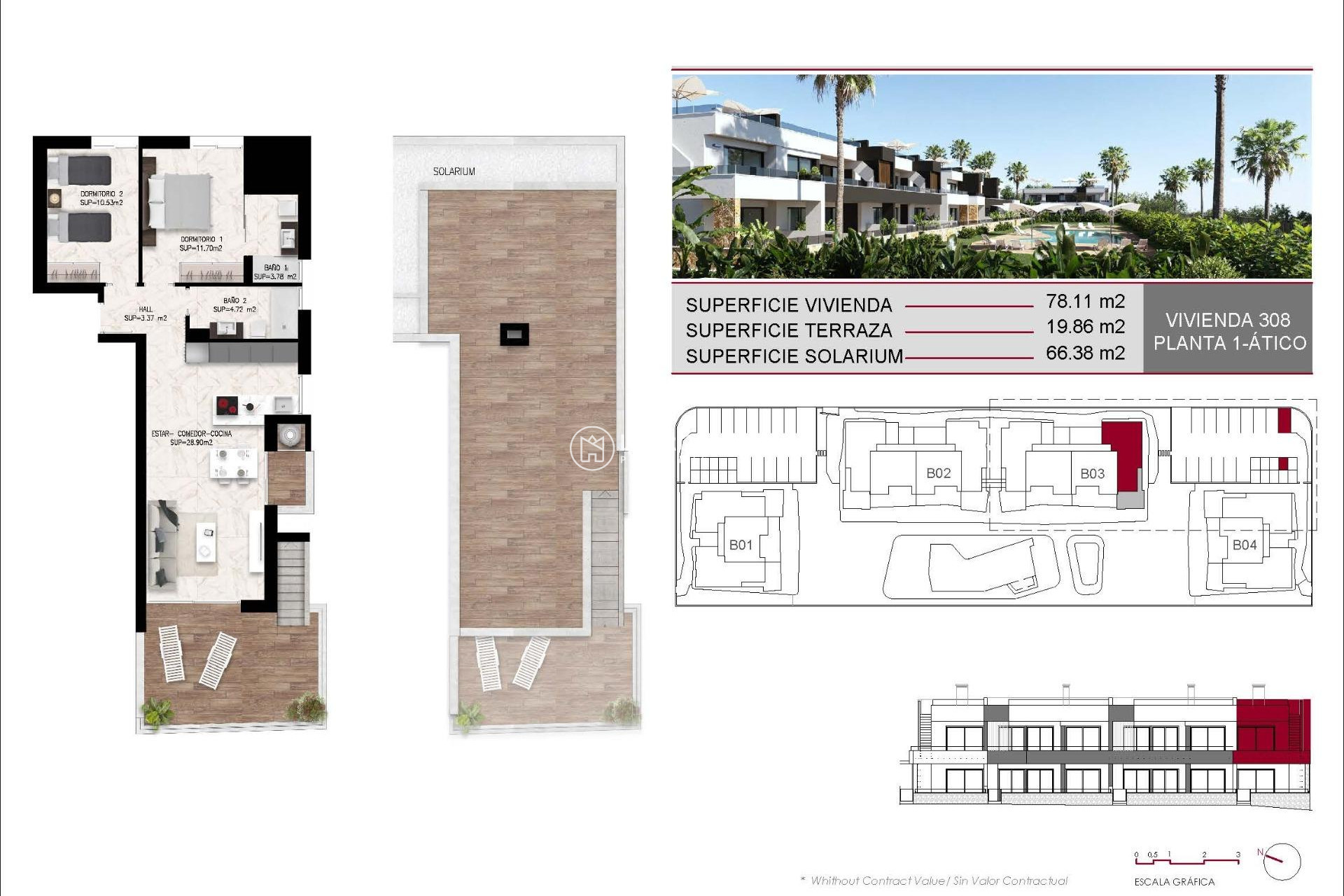 New build - Bungalow - Ciudad Quesada - Lo Marabú