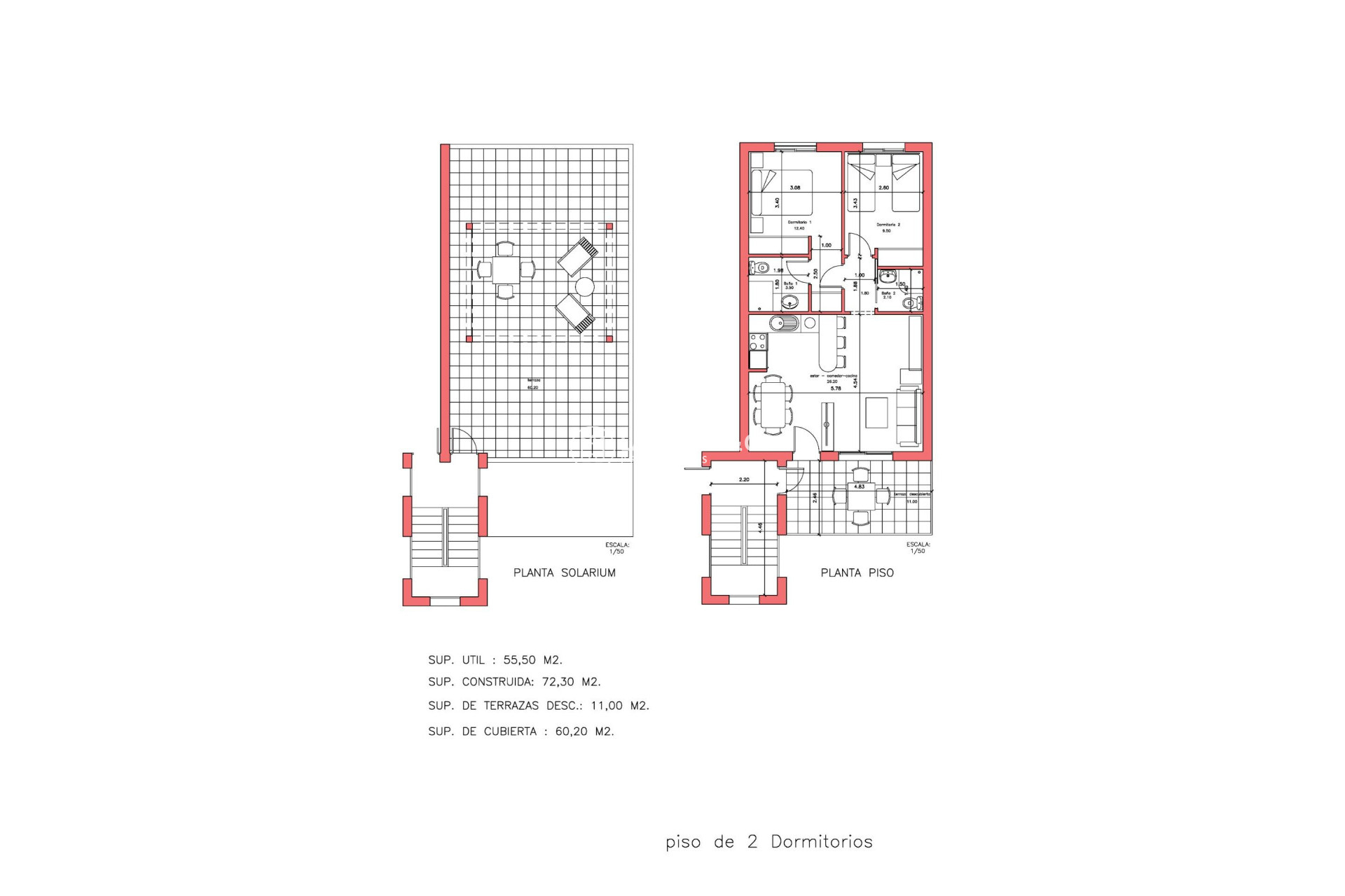 New build - Bungalow - Fuente Álamo - La Pinilla