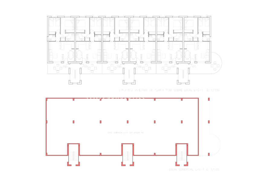 New build - Bungalow - Fuente Álamo - La Pinilla