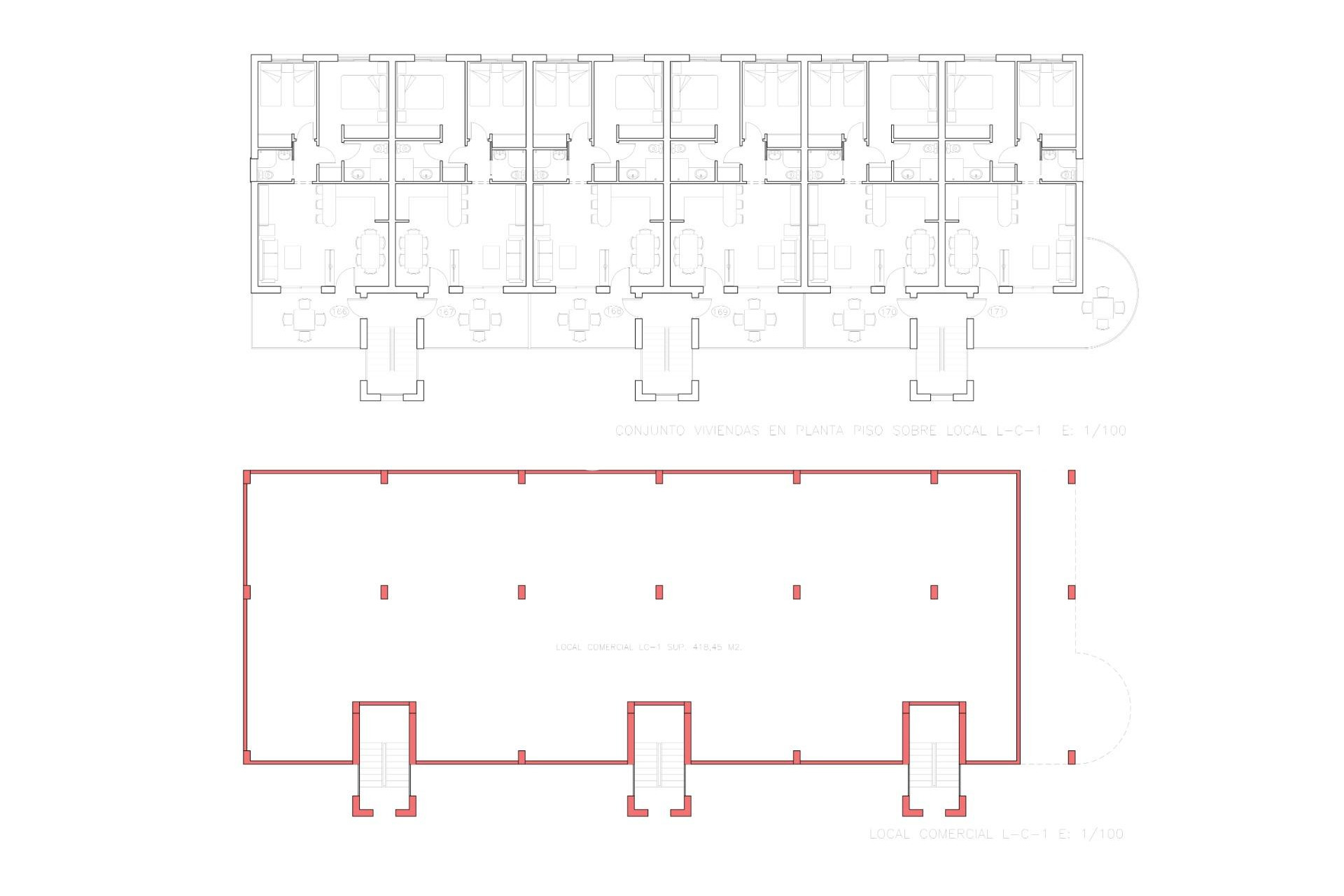 New build - Bungalow - Fuente Álamo - La Pinilla