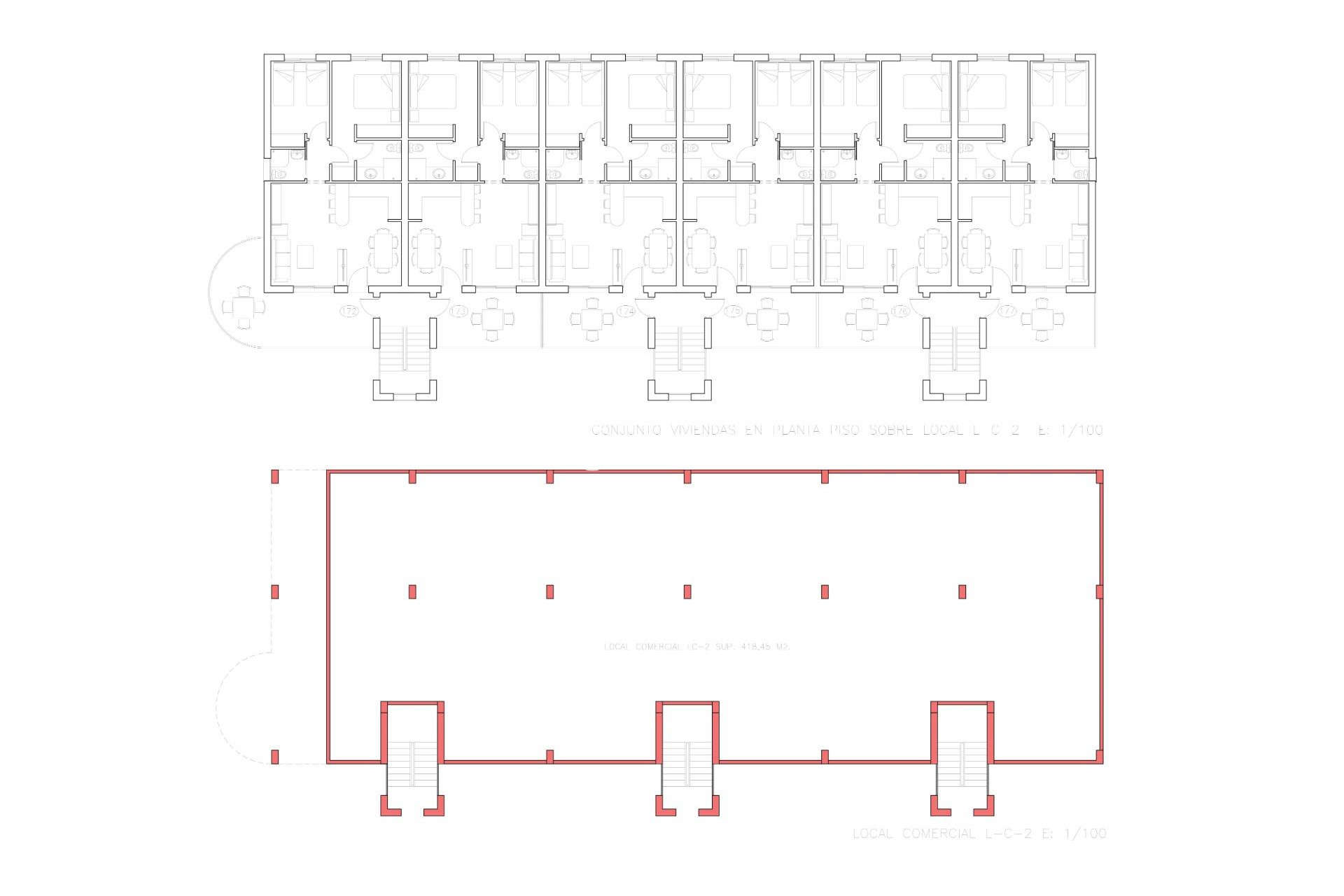 New build - Bungalow - Fuente Álamo - La Pinilla