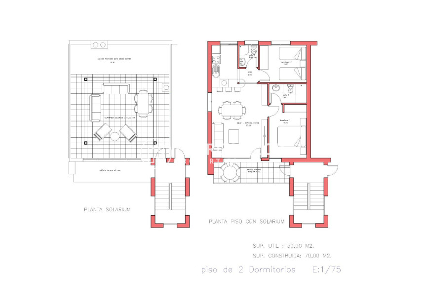 New build - Bungalow - Fuente Álamo - La Pinilla