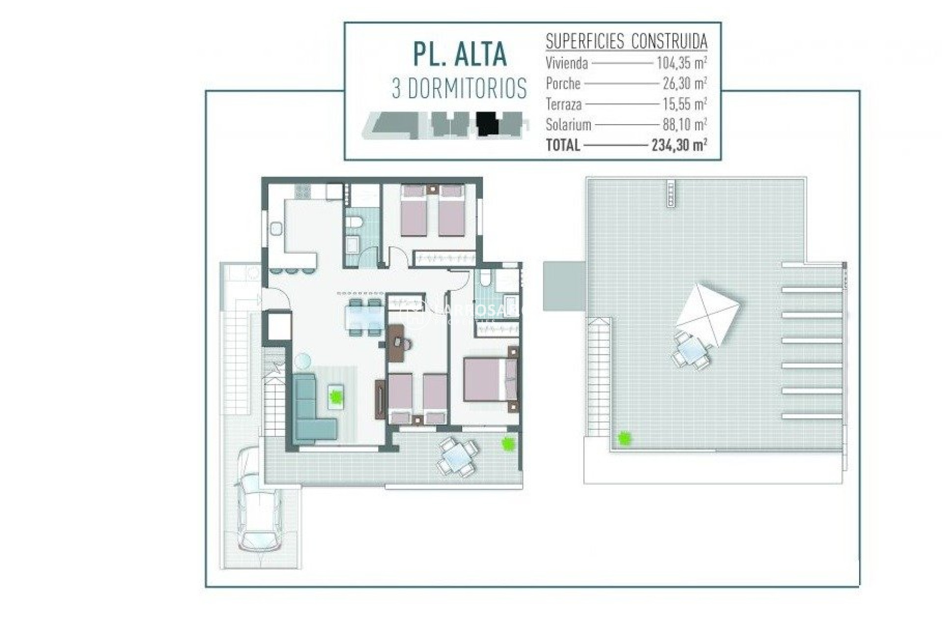 New build - Bungalow - Pilar de la Horadada - La Rambla