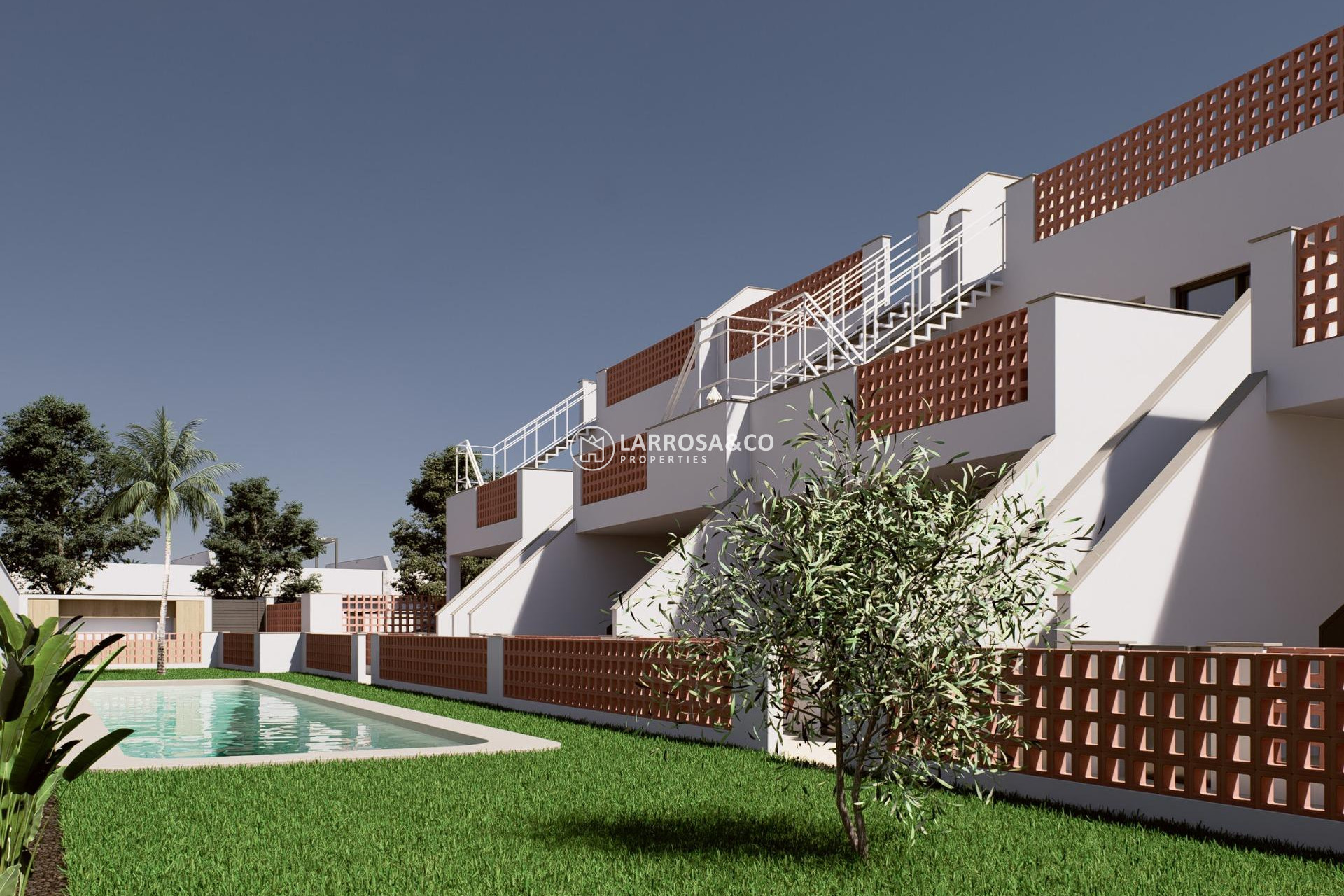 New build - Bungalow - Pilar de la Horadada - Parque del Mediterraneo