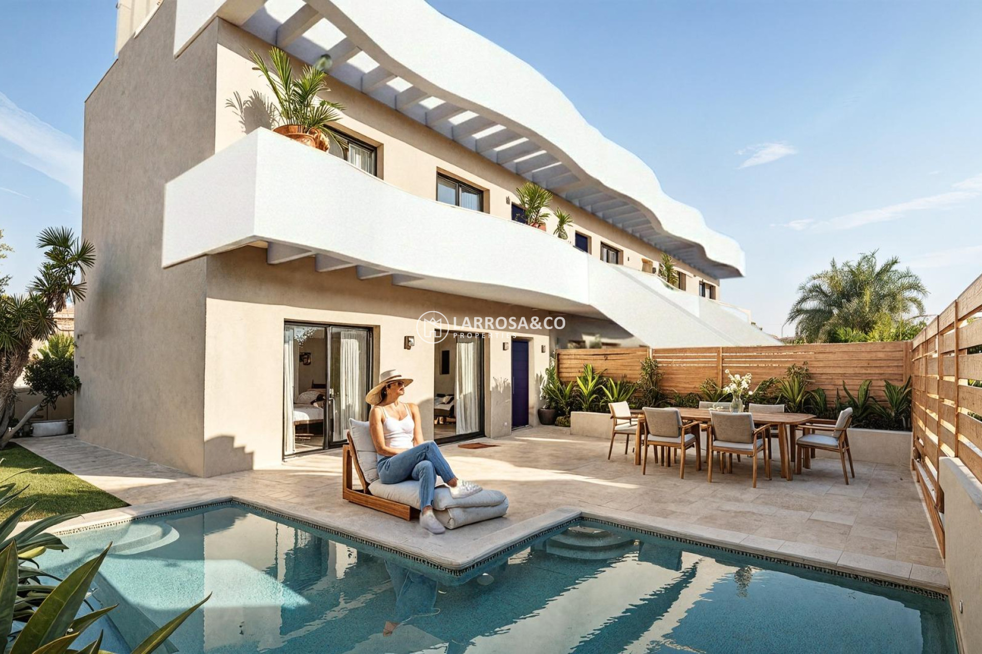 New build - Bungalow - Pilar de la Horadada - parques de Andromeda