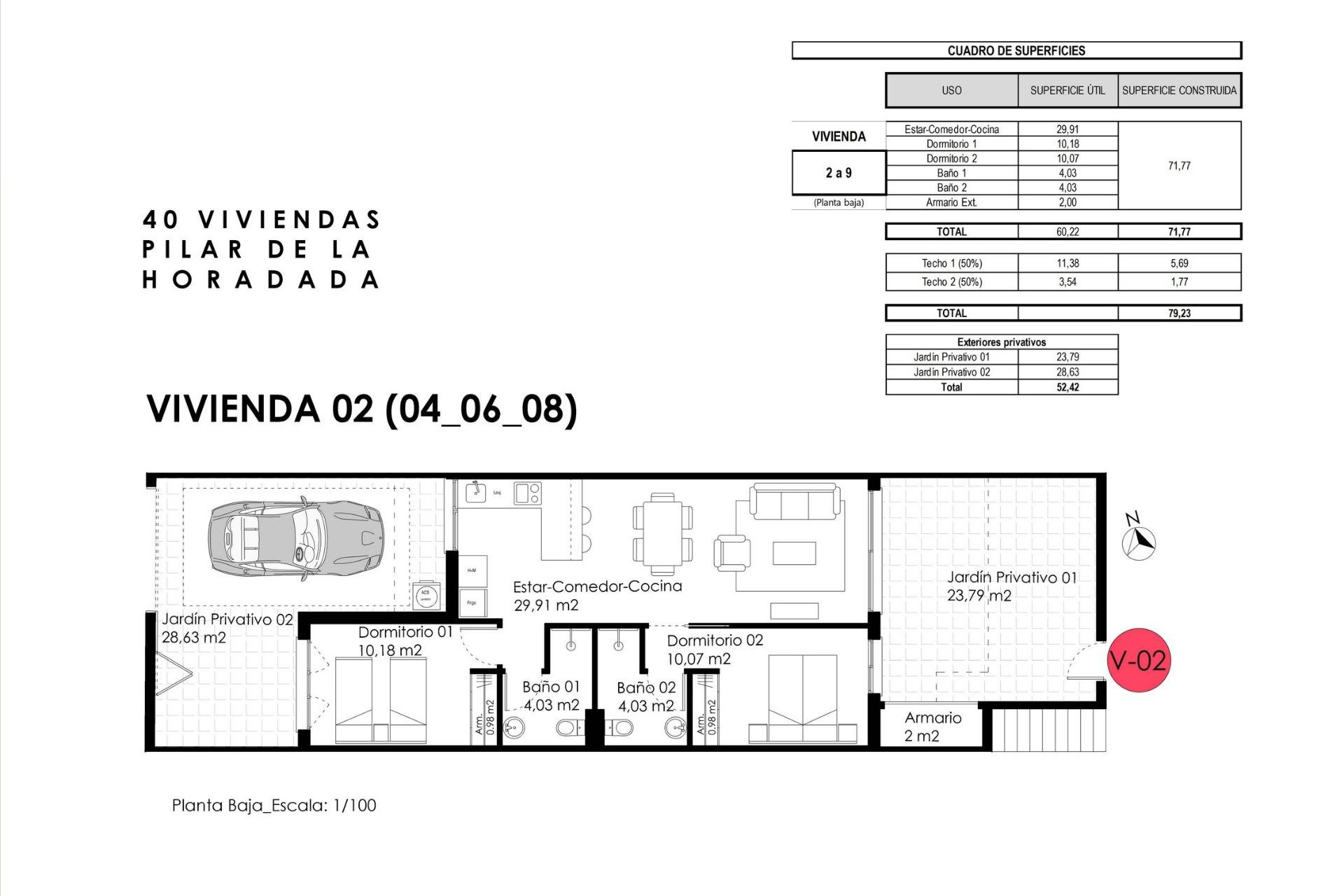 New build - Bungalow - Pilar de la Horadada - pueblo