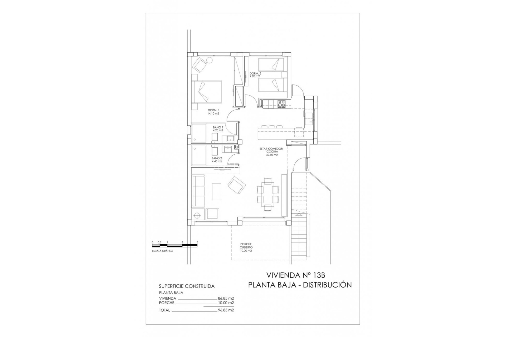 New build - Bungalow - San Miguel de Salinas - VistaBella Golf