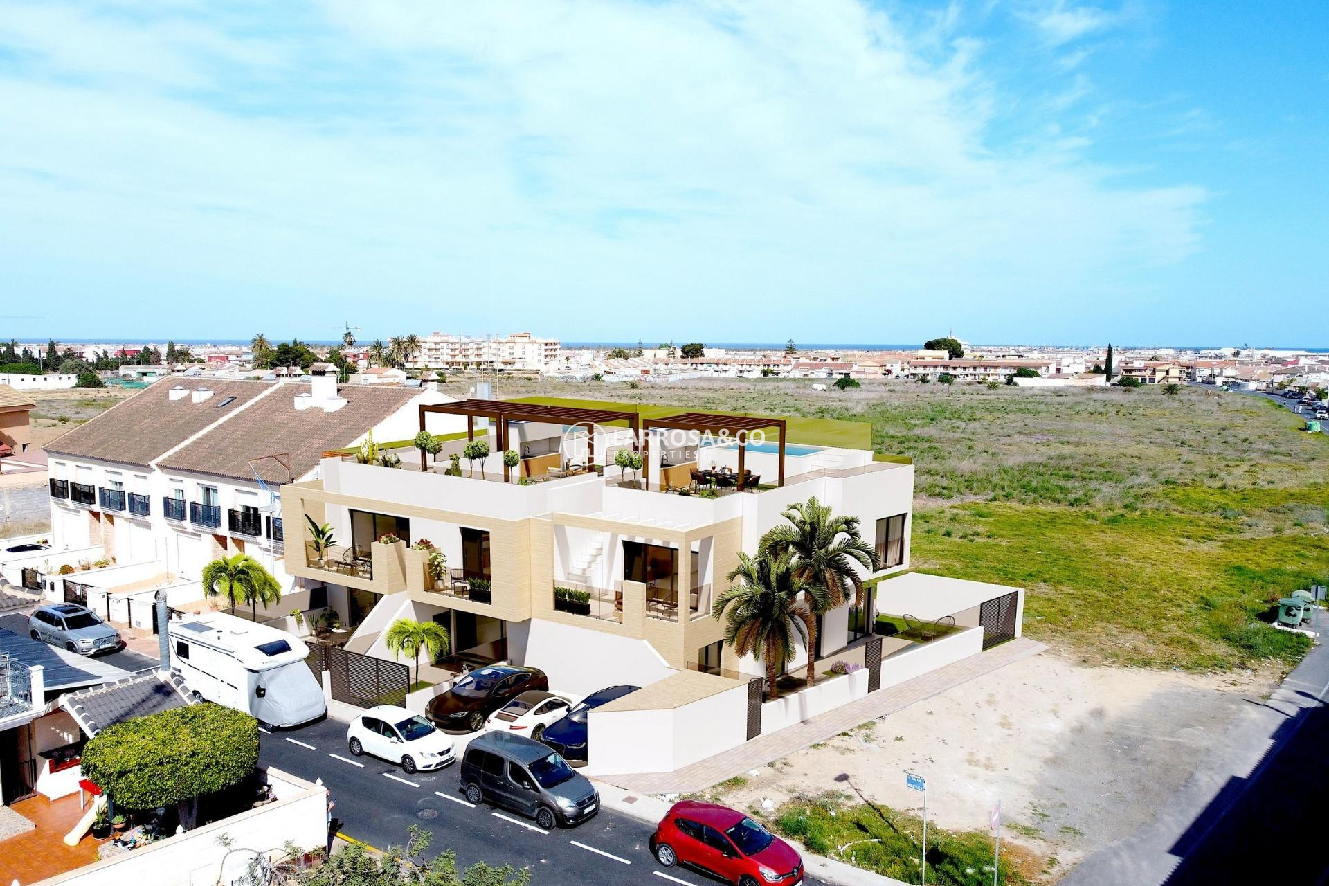 New build - Bungalow - San Pedro del Pinatar - Lo Pagan