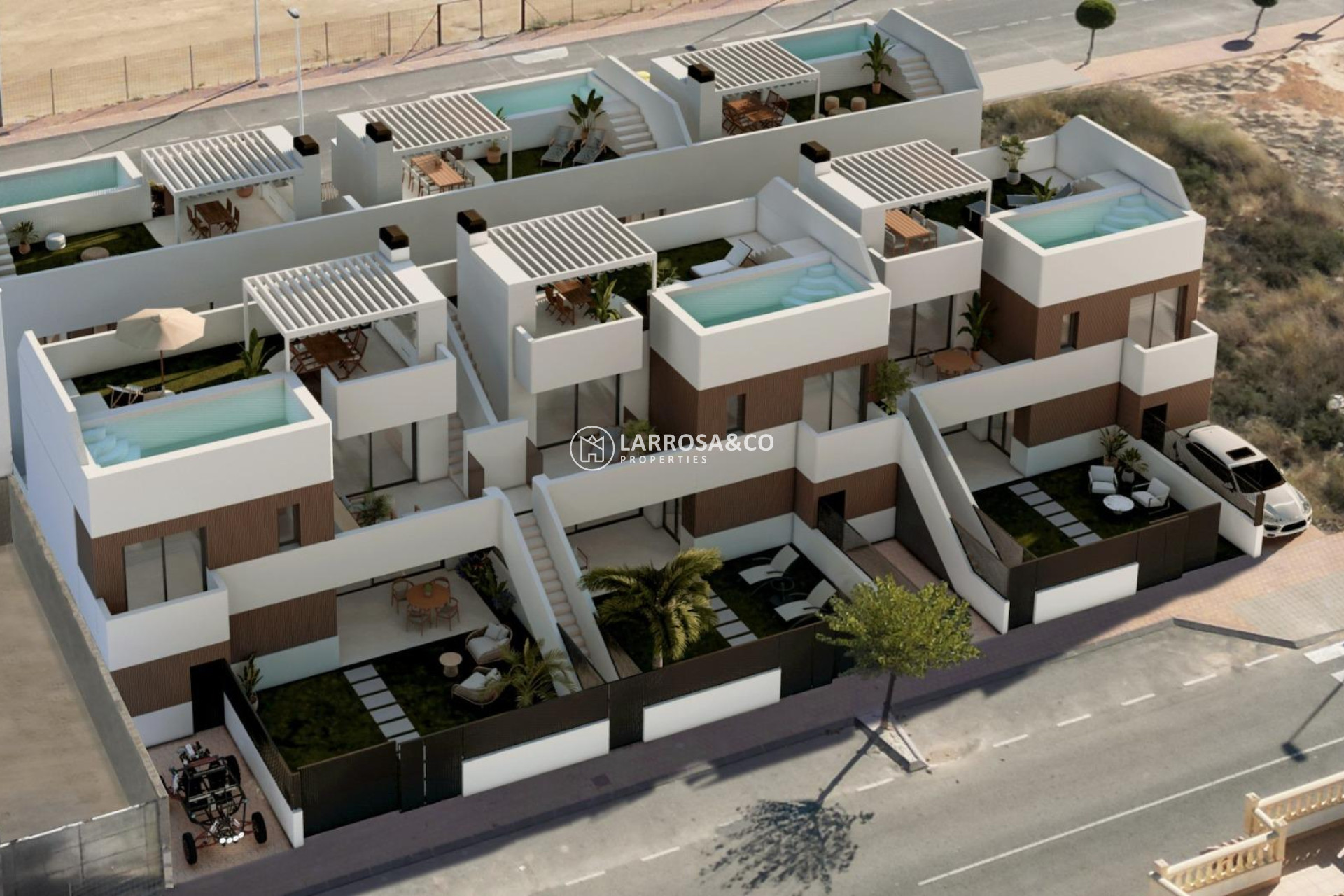 New build - Bungalow - San Pedro del Pinatar - Lo Pagan