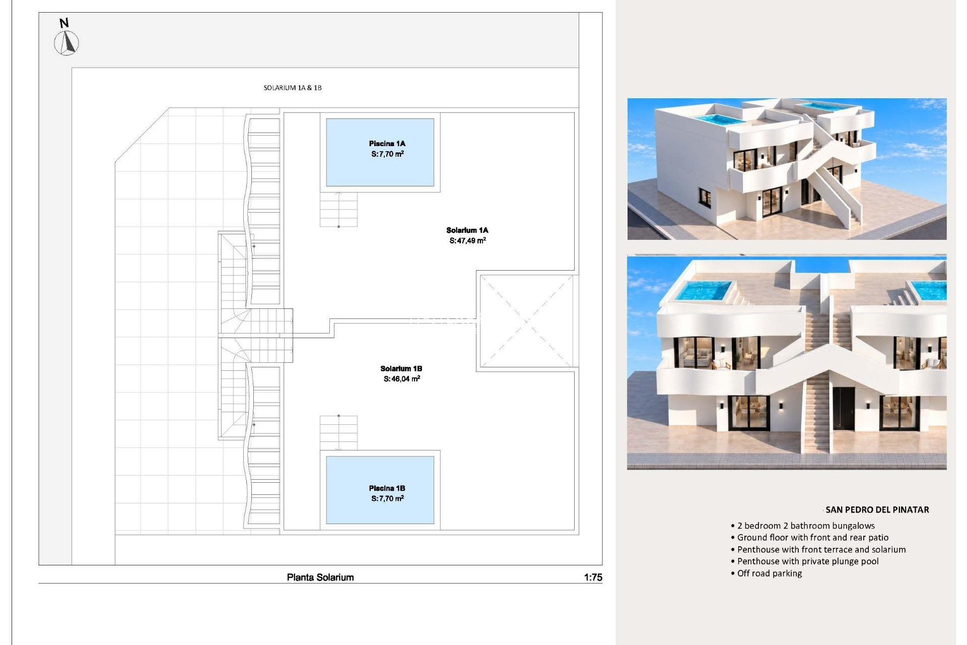 New build - Bungalow - San Pedro del Pinatar - Los Peñascos