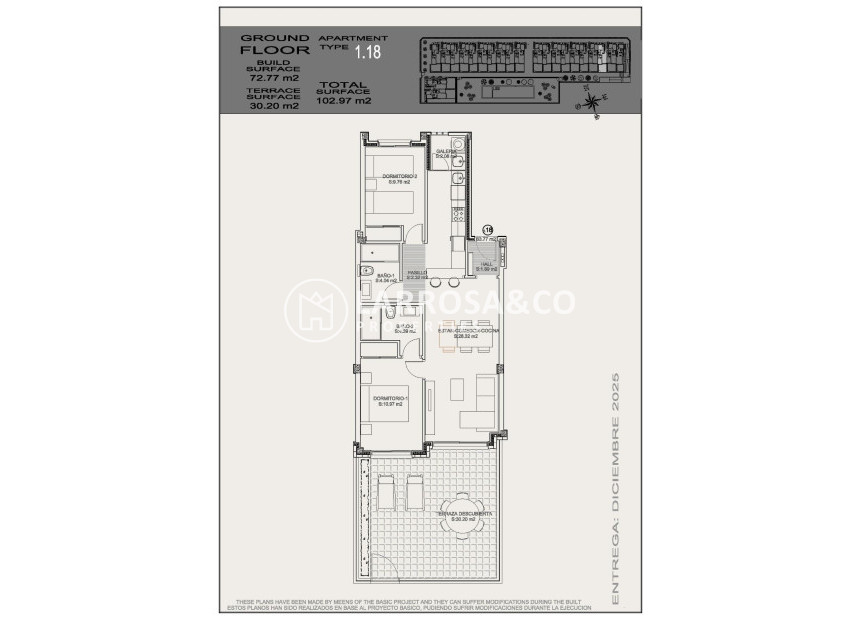 New build - Bungalow - Torrevieja - Altos del Sol