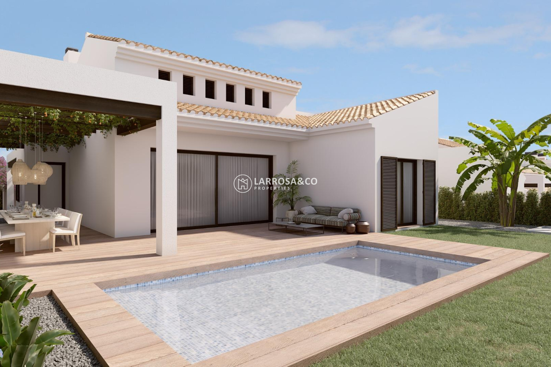 New build - Detached House/Villa - Algorfa - Castillo De Montemar