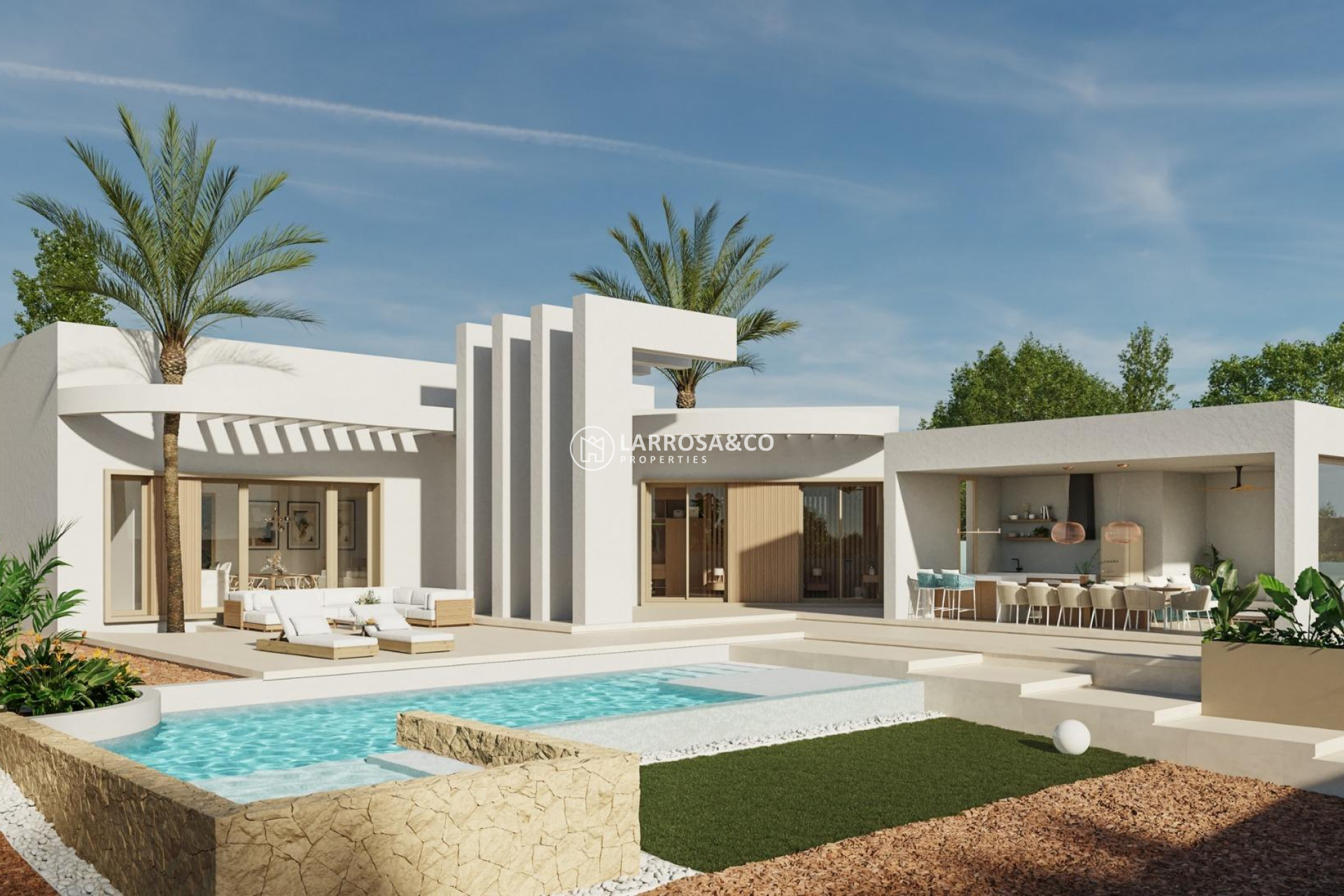 New build - Detached House/Villa - Algorfa - Lomas De La Juliana