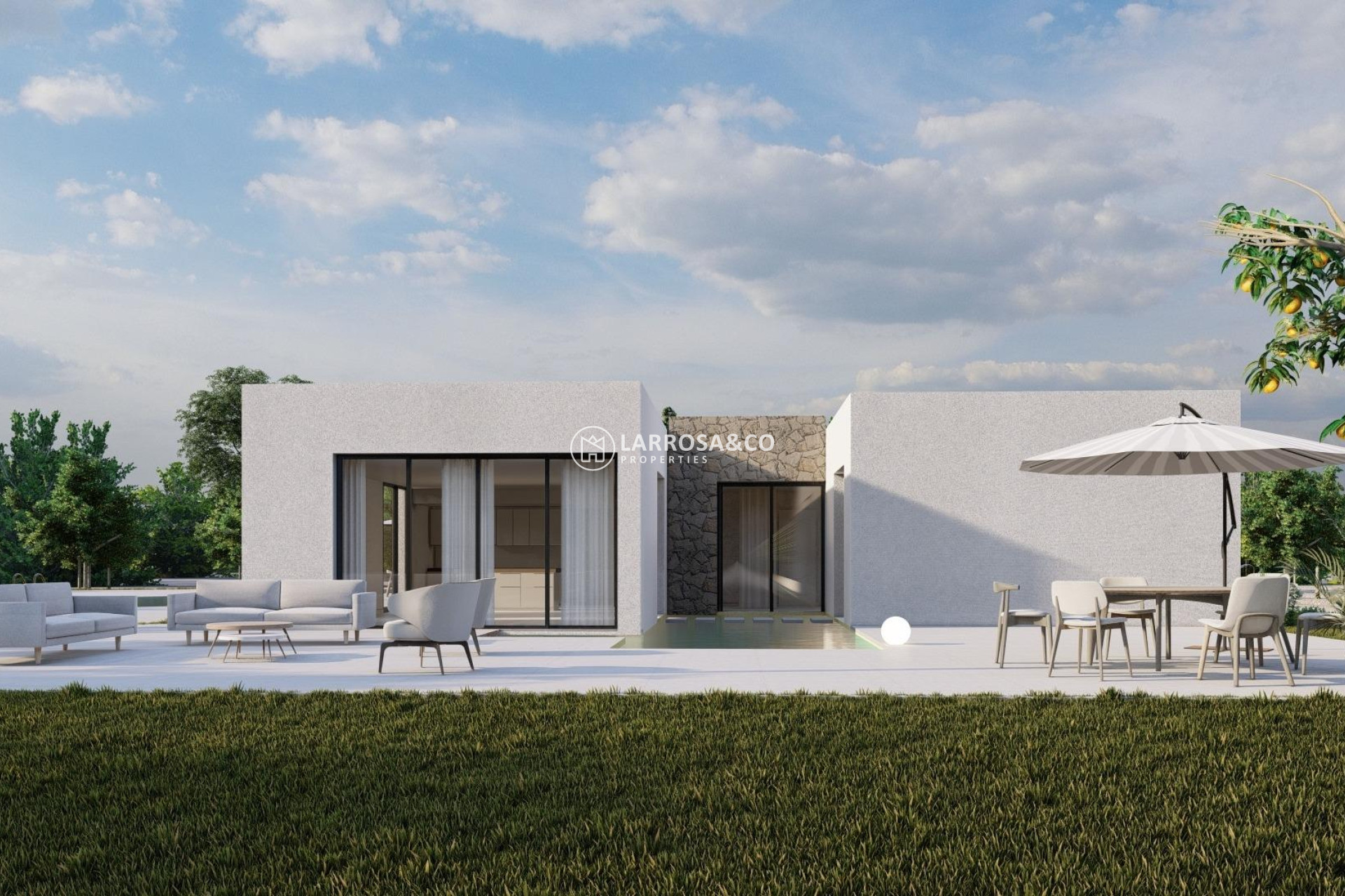 New build - Detached House/Villa - Algorfa - Lomas De La Juliana