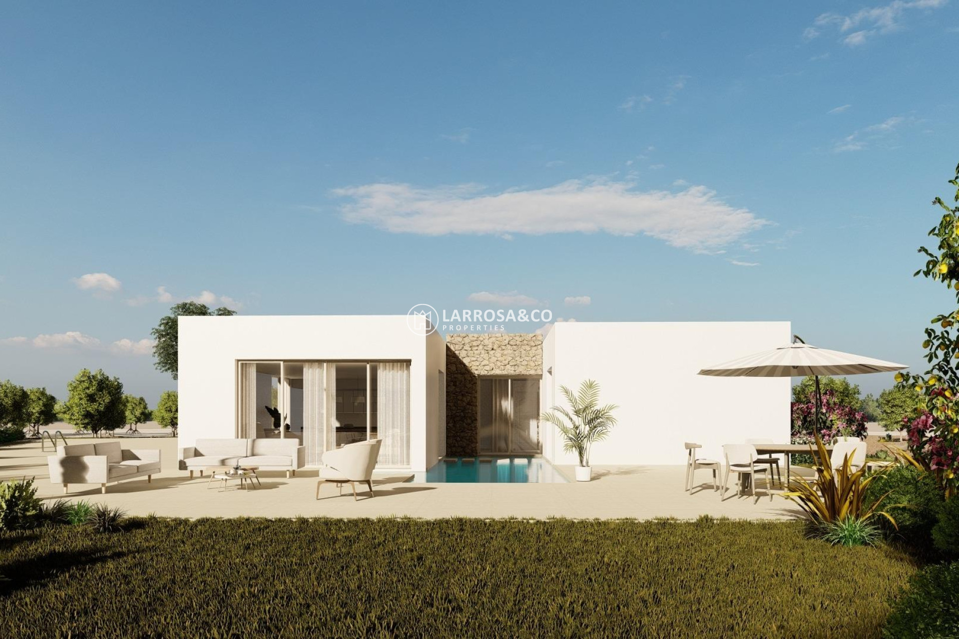 New build - Detached House/Villa - Algorfa - Lomas De La Juliana