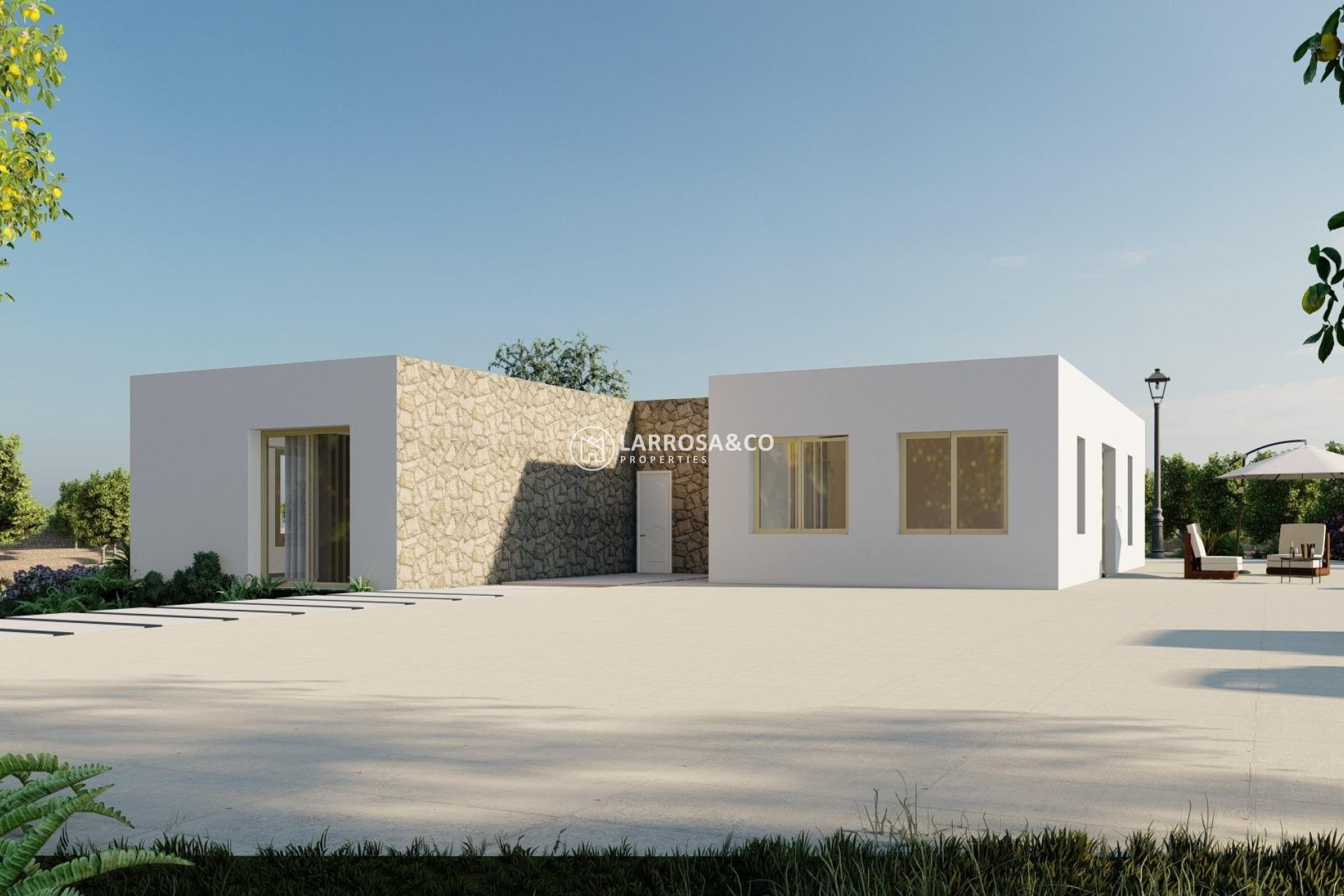 New build - Detached House/Villa - Algorfa - Lomas De La Juliana