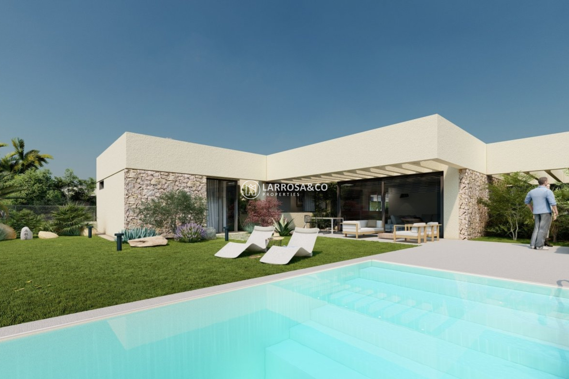 New build - Detached House/Villa - BAÑOS Y MENDIGO - Altaona Golf