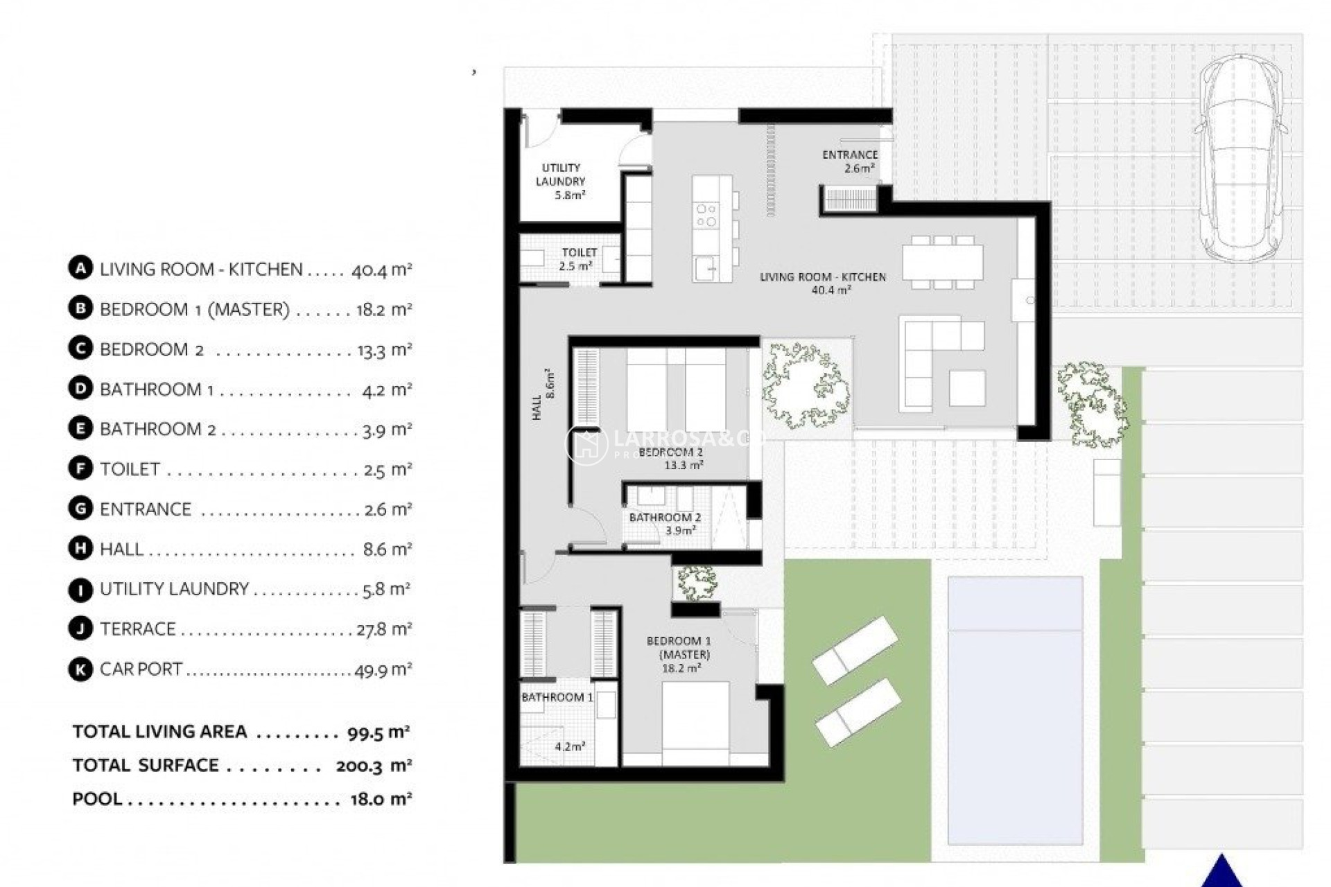 New build - Detached House/Villa - BAÑOS Y MENDIGO - Altaona Golf