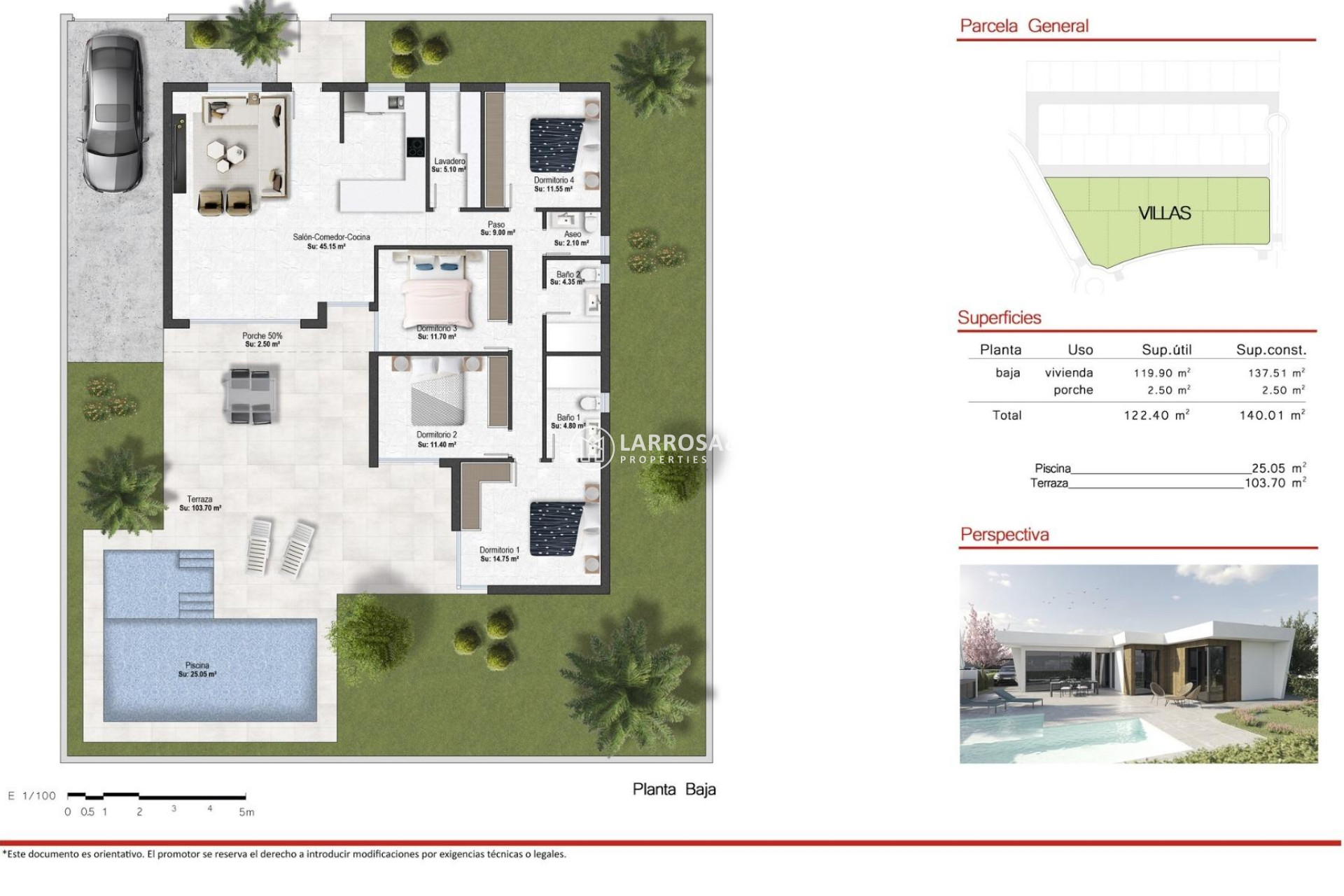 New build - Detached House/Villa - BAÑOS Y MENDIGO - Altaona Golf