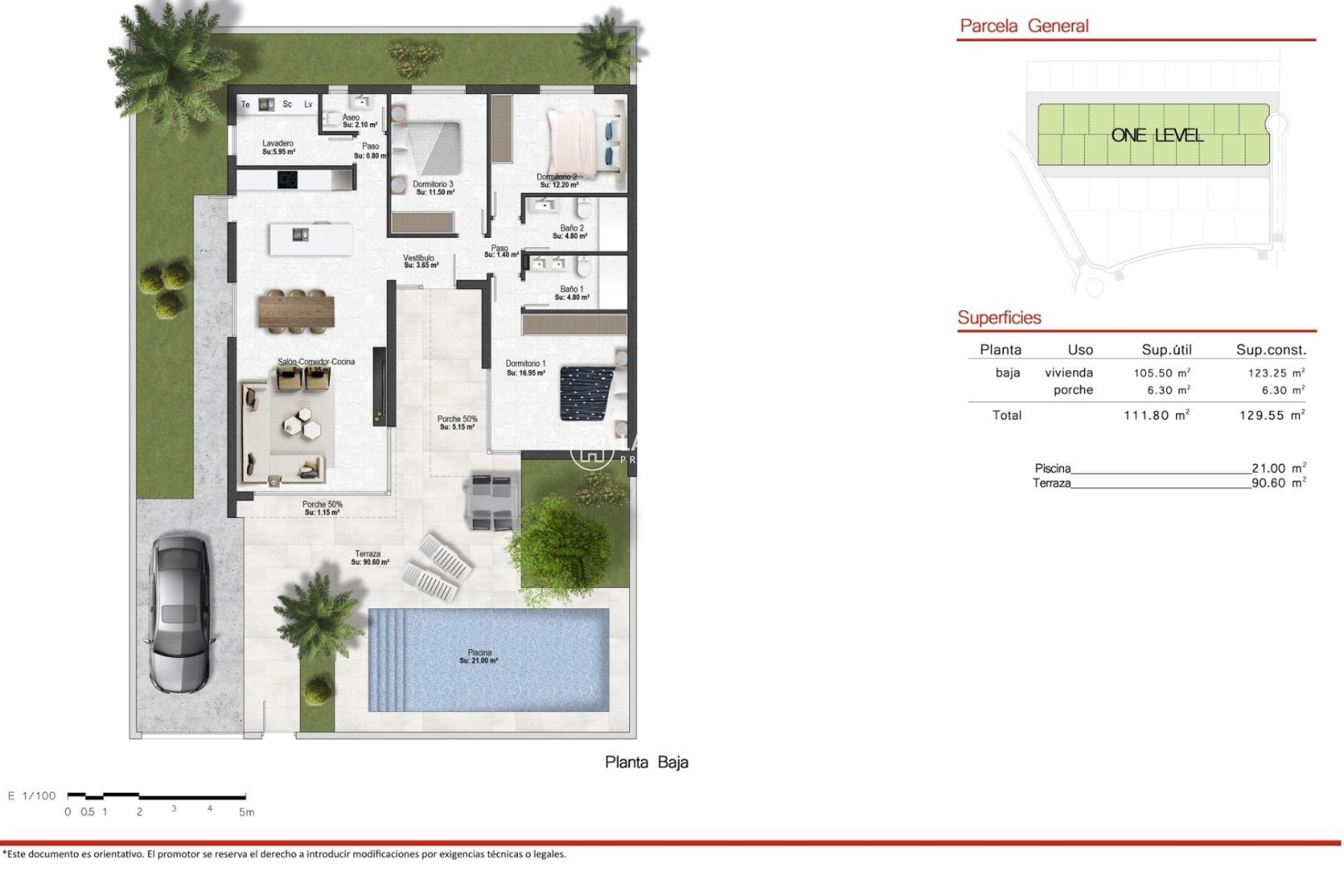 New build - Detached House/Villa - BAÑOS Y MENDIGO - Altaona Golf