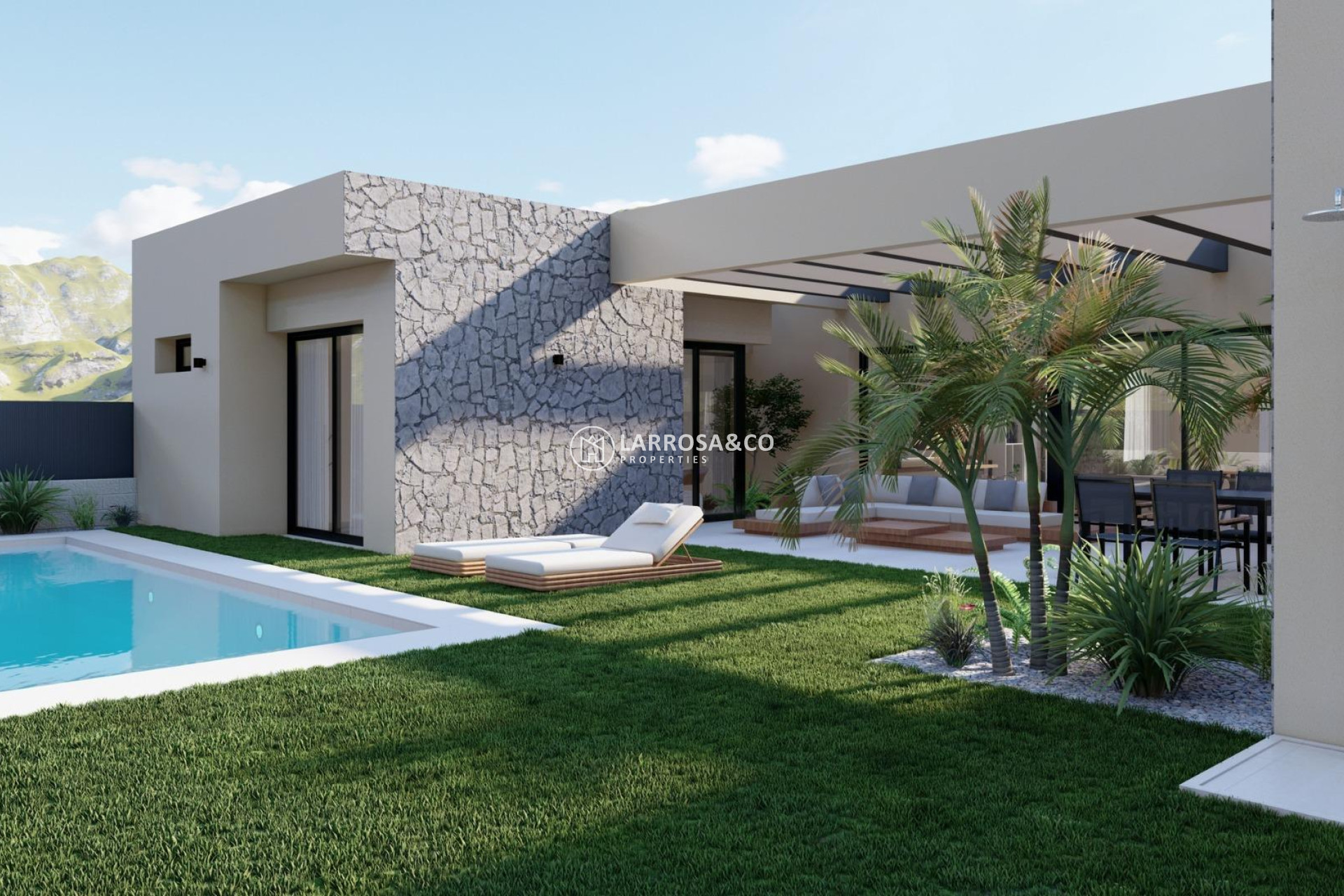 New build - Detached House/Villa - BAÑOS Y MENDIGO - Altaona Golf