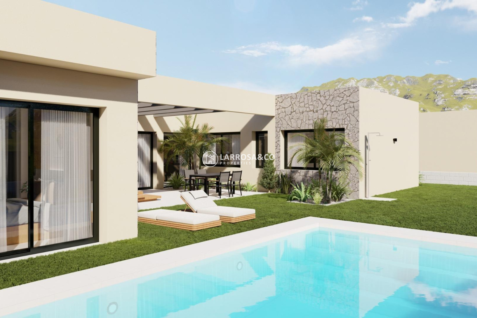 New build - Detached House/Villa - BAÑOS Y MENDIGO - Altaona Golf