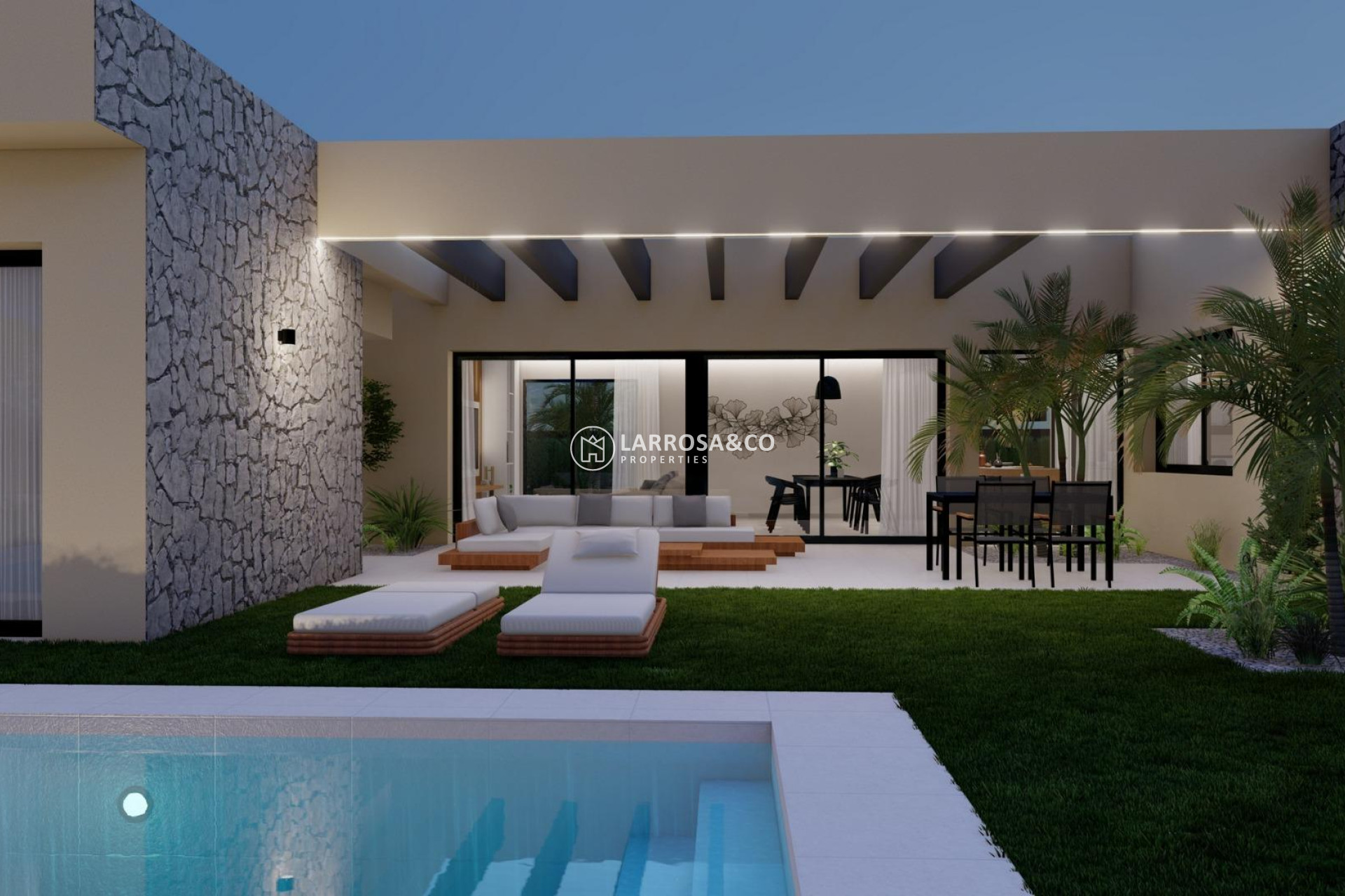 New build - Detached House/Villa - BAÑOS Y MENDIGO - Altaona Golf