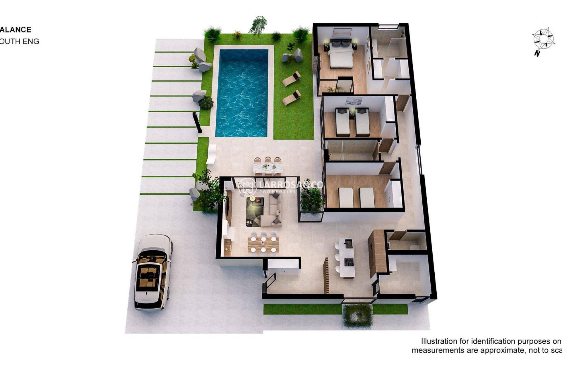 New build - Detached House/Villa - BAÑOS Y MENDIGO - Altaona Golf