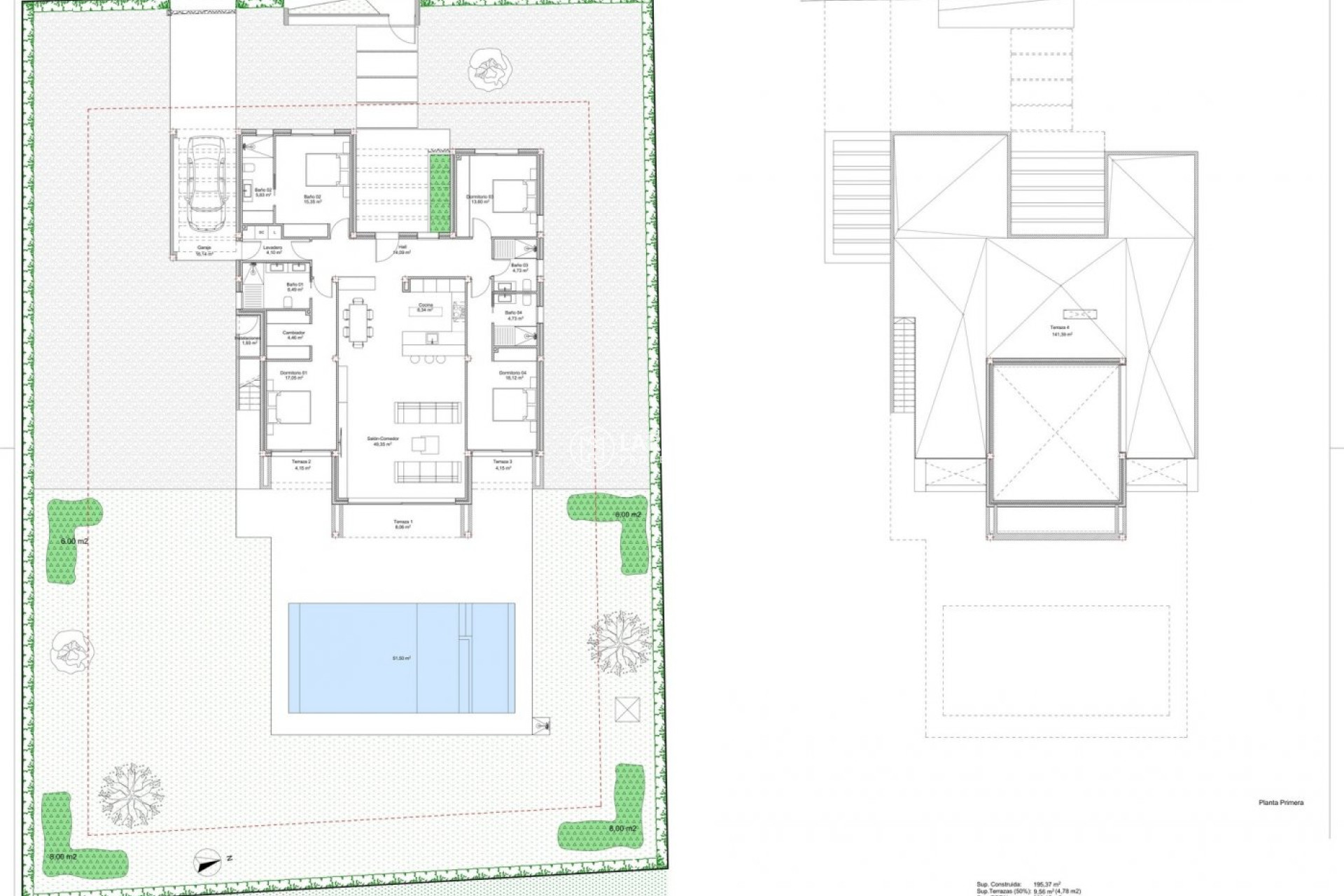 New build - Detached House/Villa - BAÑOS Y MENDIGO - Altaona Golf