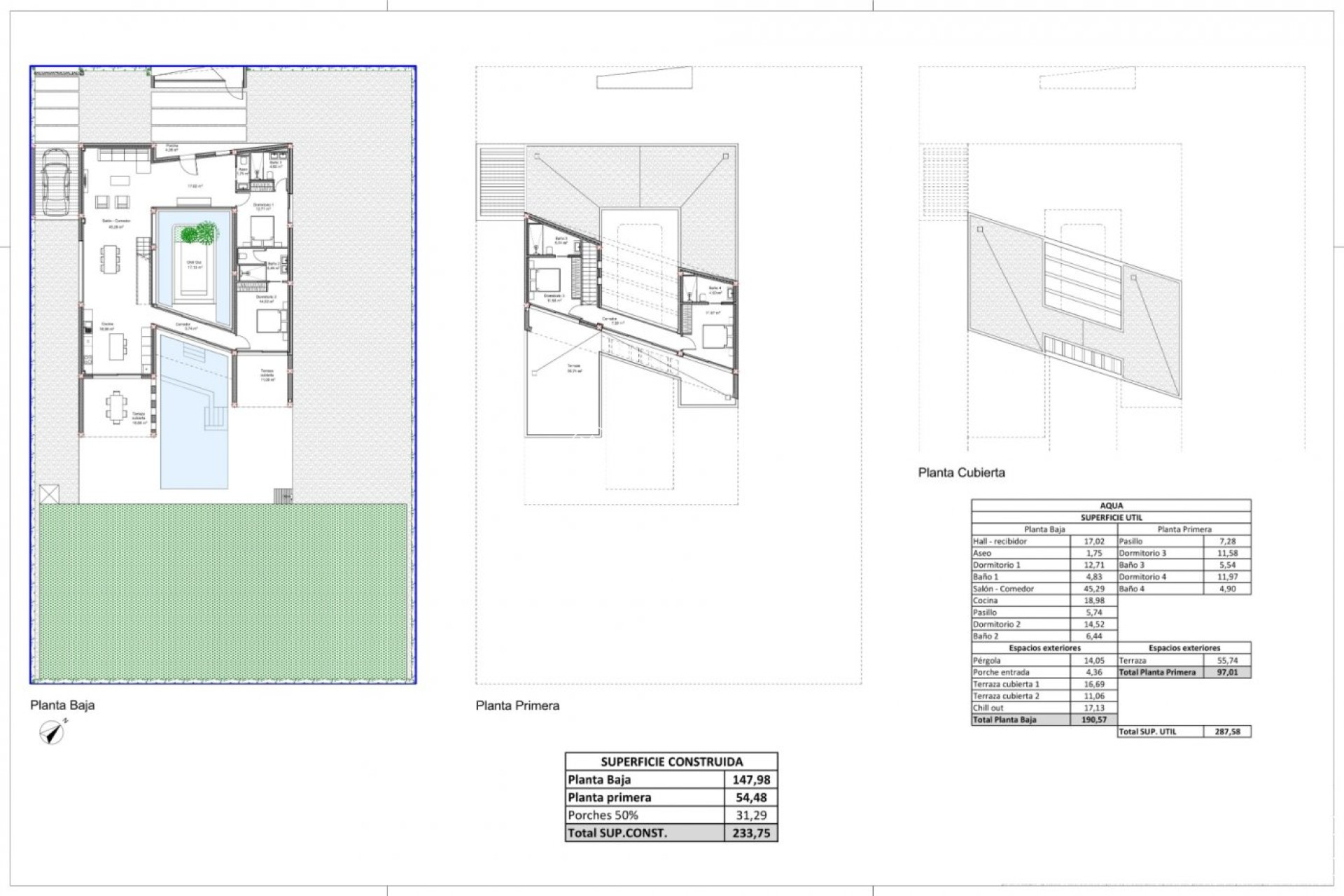 New build - Detached House/Villa - BAÑOS Y MENDIGO - Altaona Golf