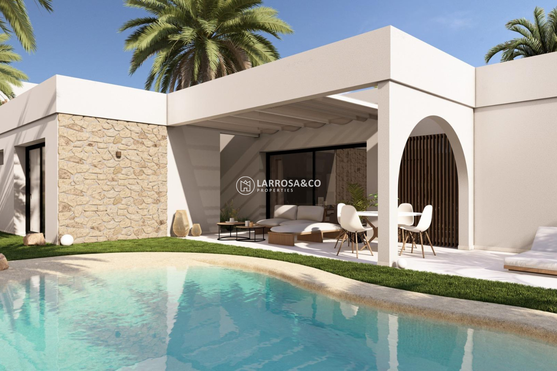 New build - Detached House/Villa - BAÑOS Y MENDIGO - Altaona Golf