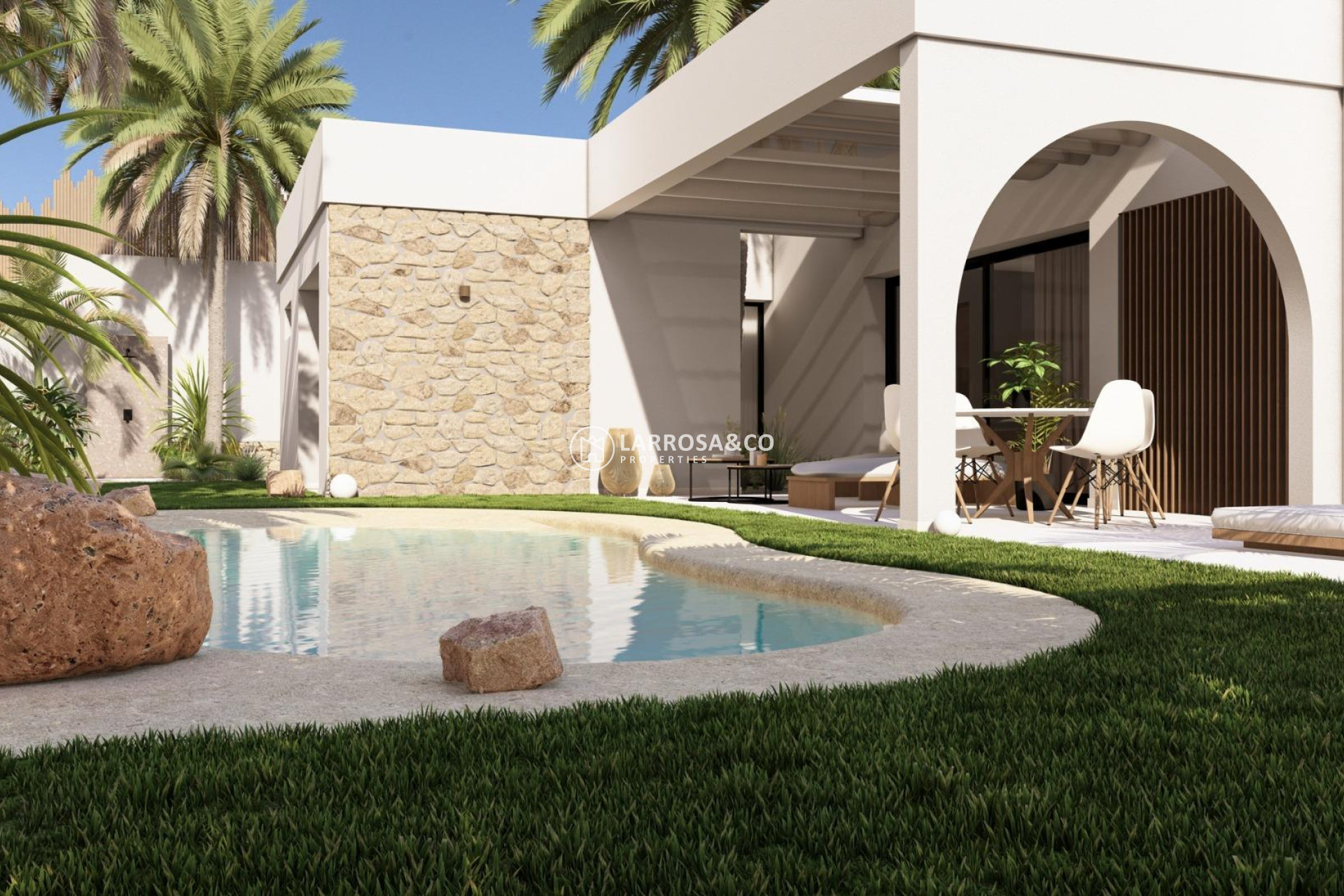 New build - Detached House/Villa - BAÑOS Y MENDIGO - Altaona Golf