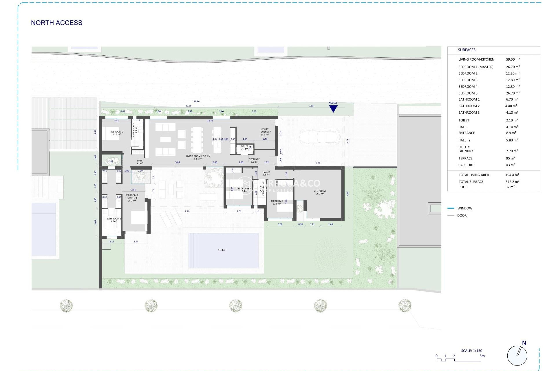 New build - Detached House/Villa - BAÑOS Y MENDIGO - Altaona Golf