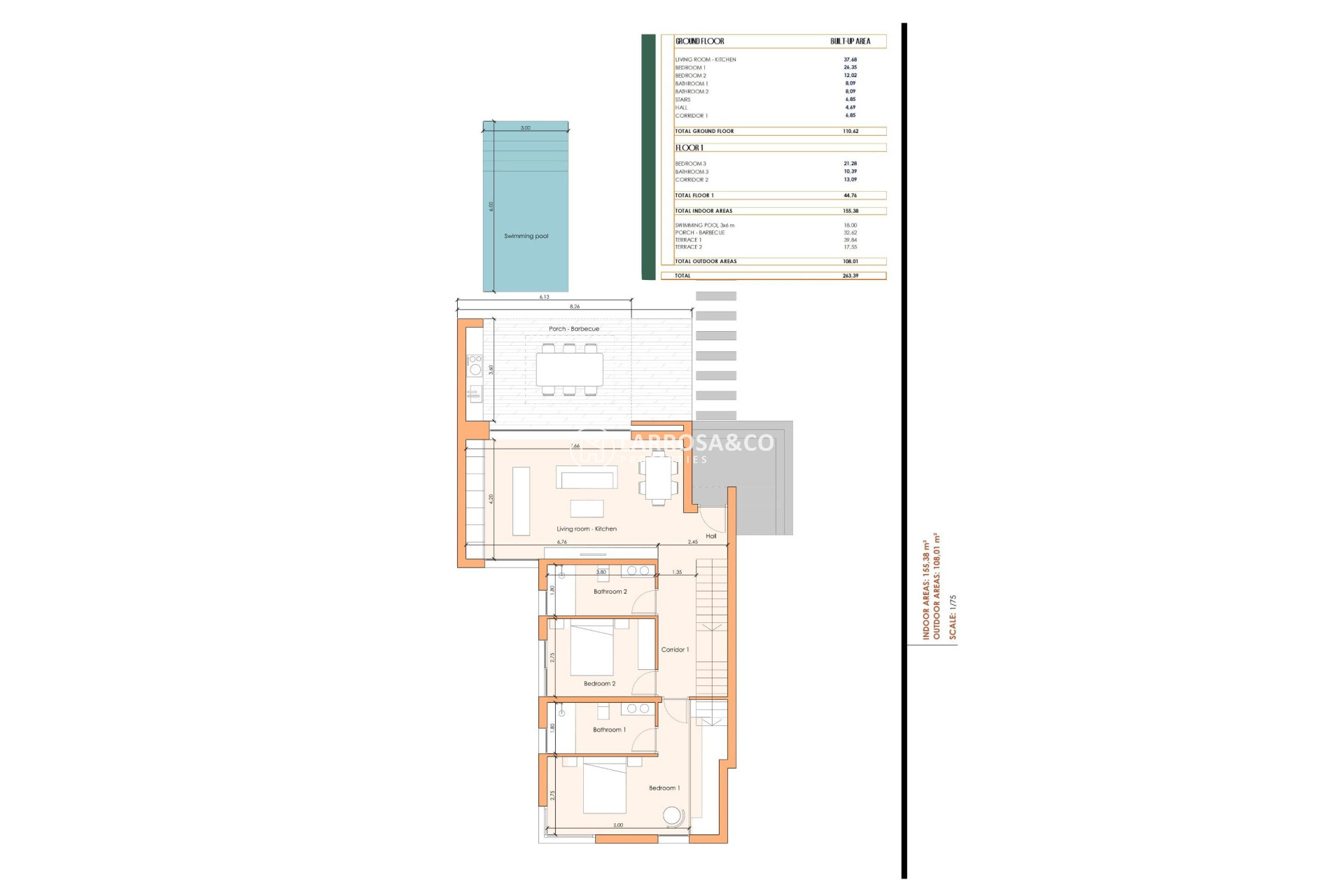 New build - Detached House/Villa - BAÑOS Y MENDIGO - Altaona Golf