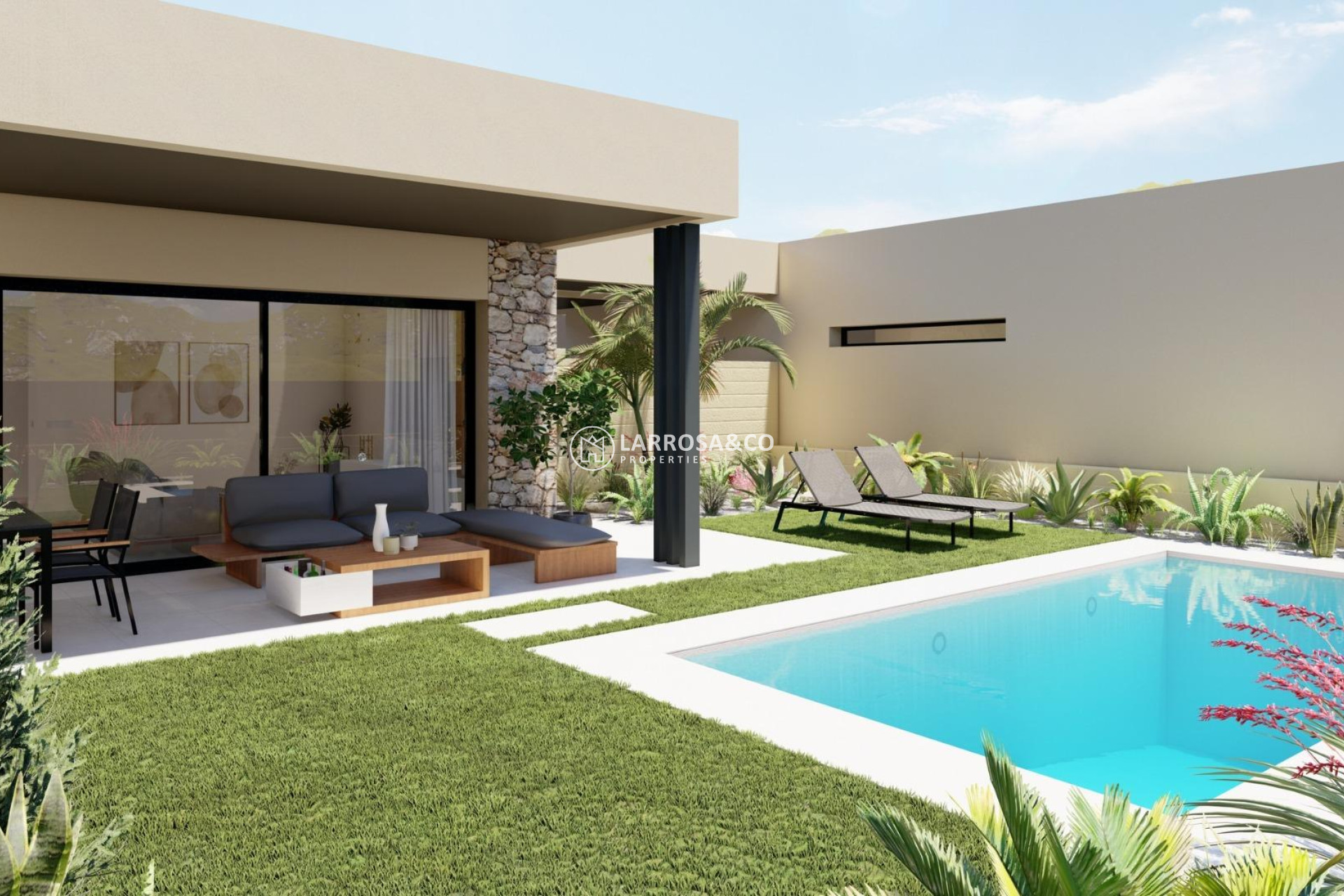 New build - Detached House/Villa - BAÑOS Y MENDIGO - Altaona Golf