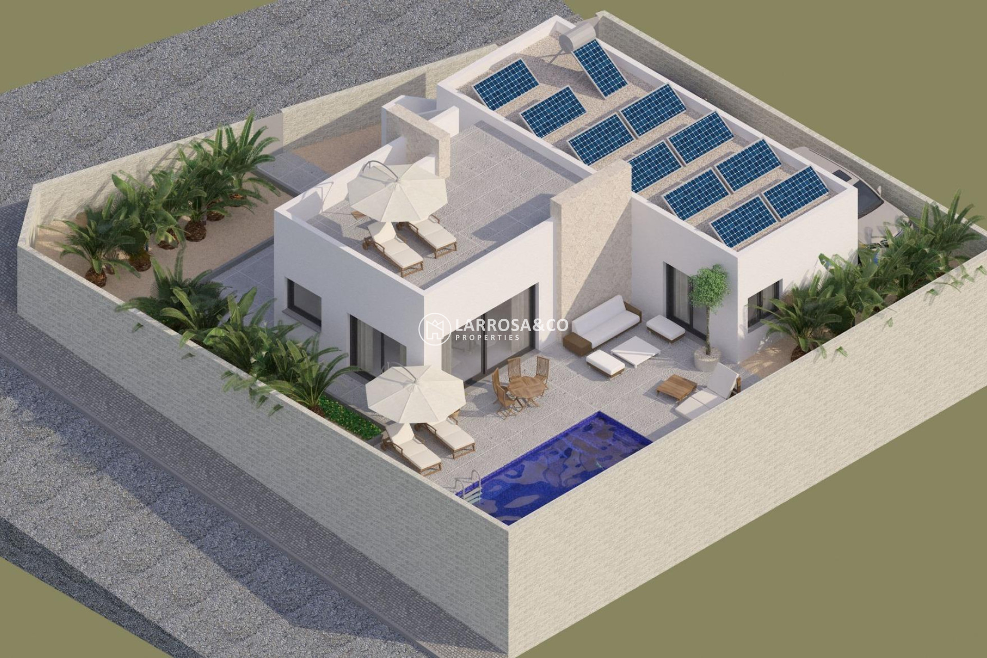 New build - Detached House/Villa - Benijofar - Pueblo